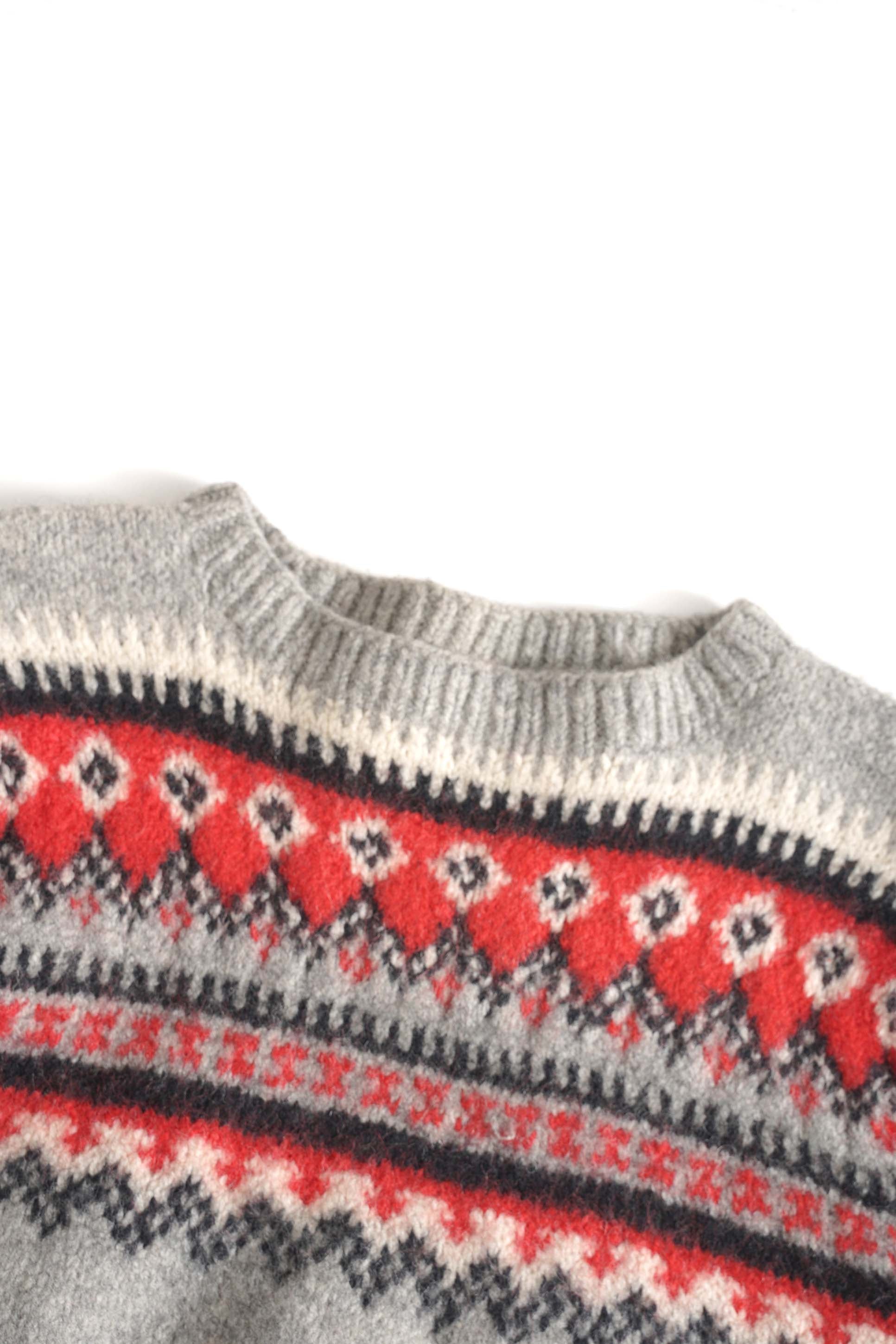 UNKNOWN BRAND FAIR ISLE WOOL VEST