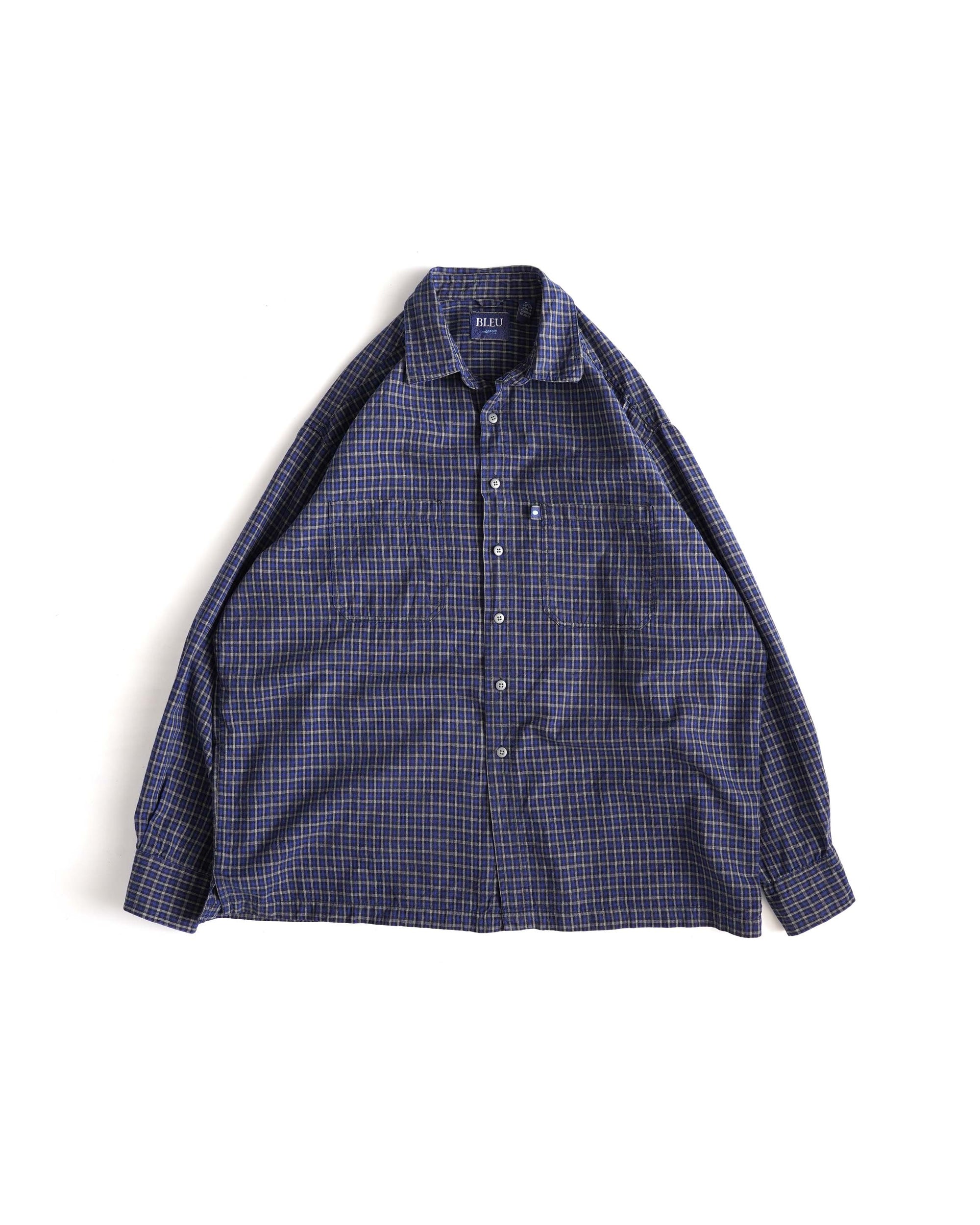 90S BLEU BY ARROW CHECKED SHIRT