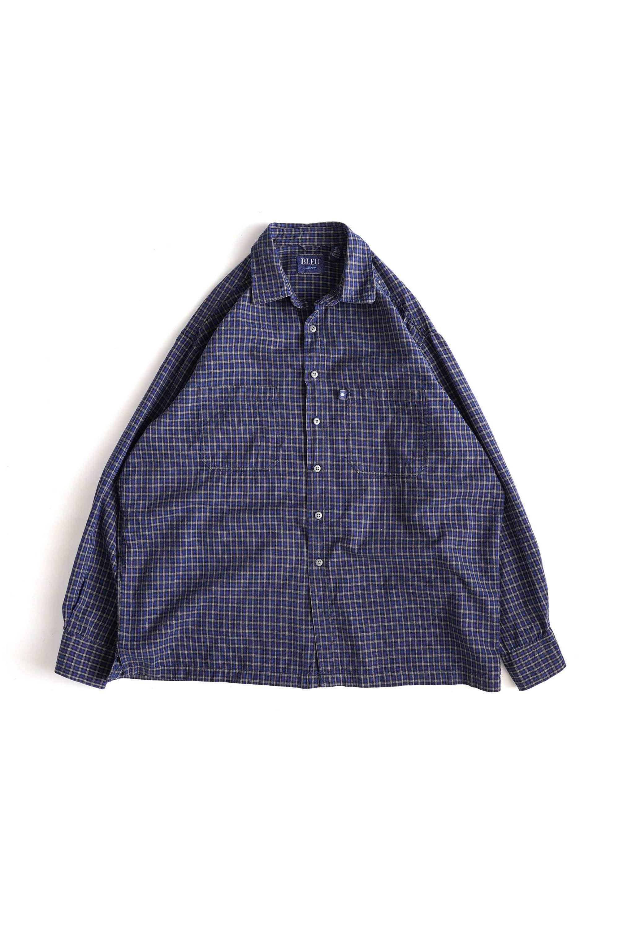 90S BLEU BY ARROW CHECKED SHIRT