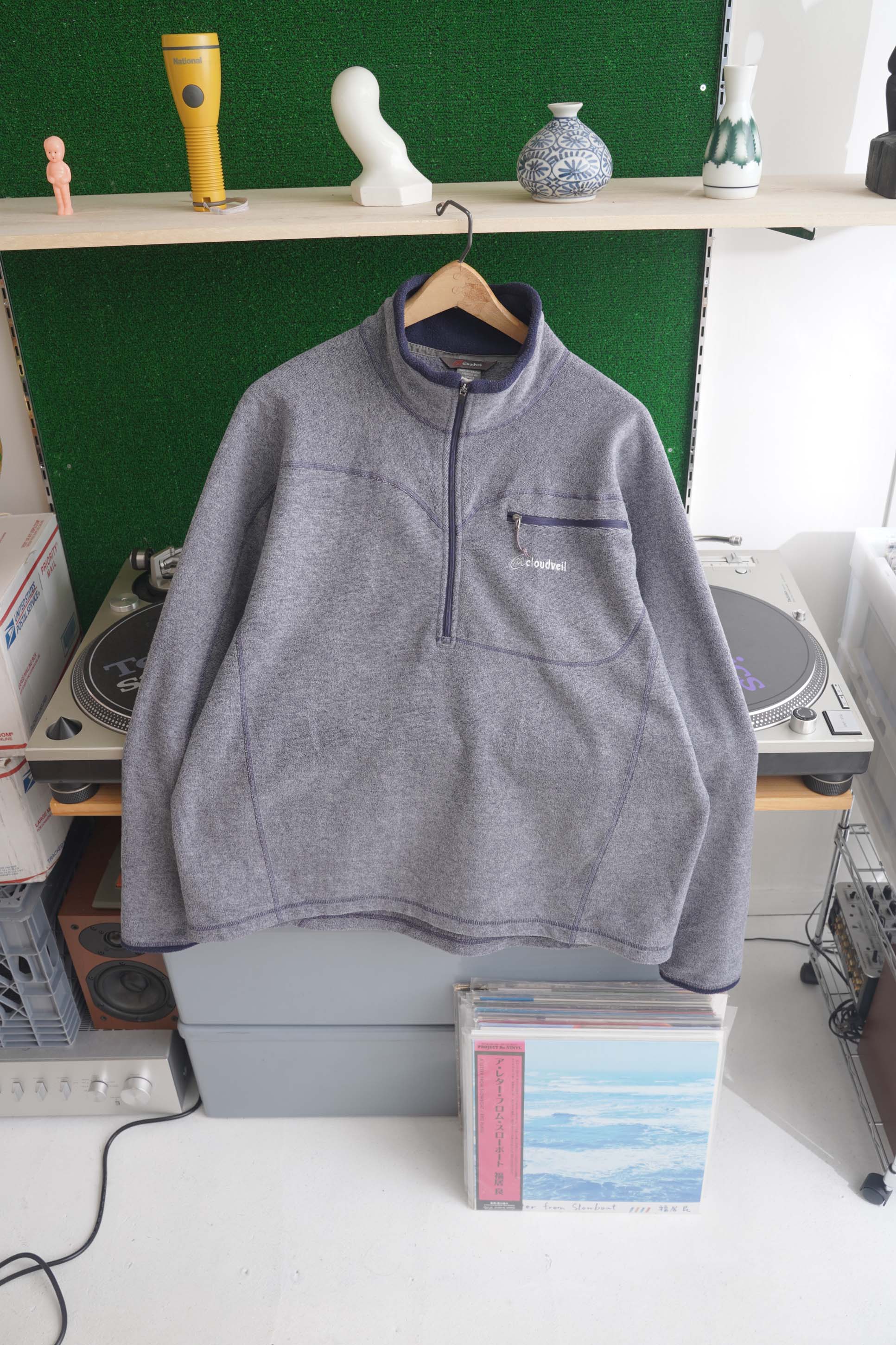 00S MADE IN CANADA CLOUDVEIL HALFZIP FLEECE PULLOVER