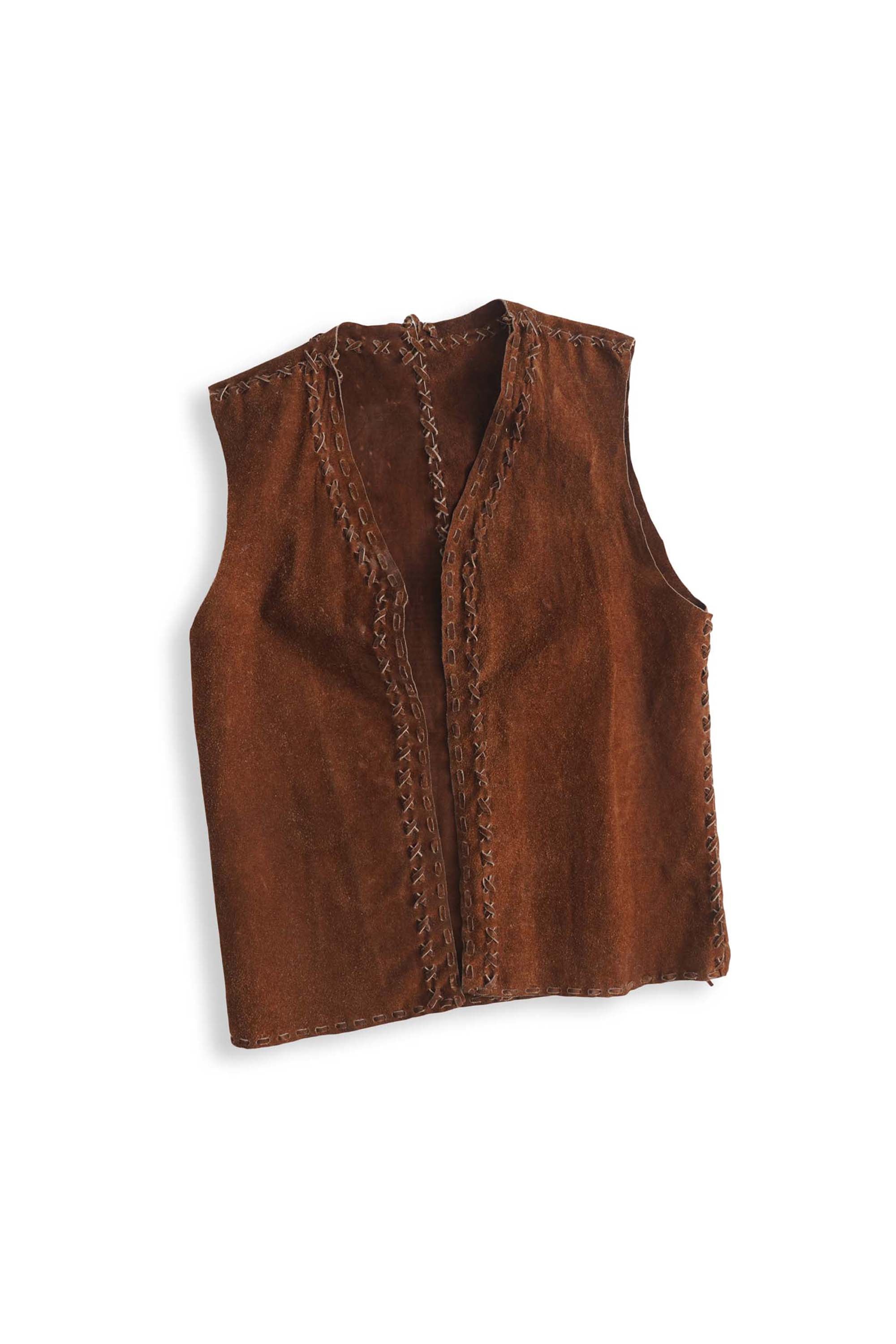 70S SUEDE LEATHER VEST