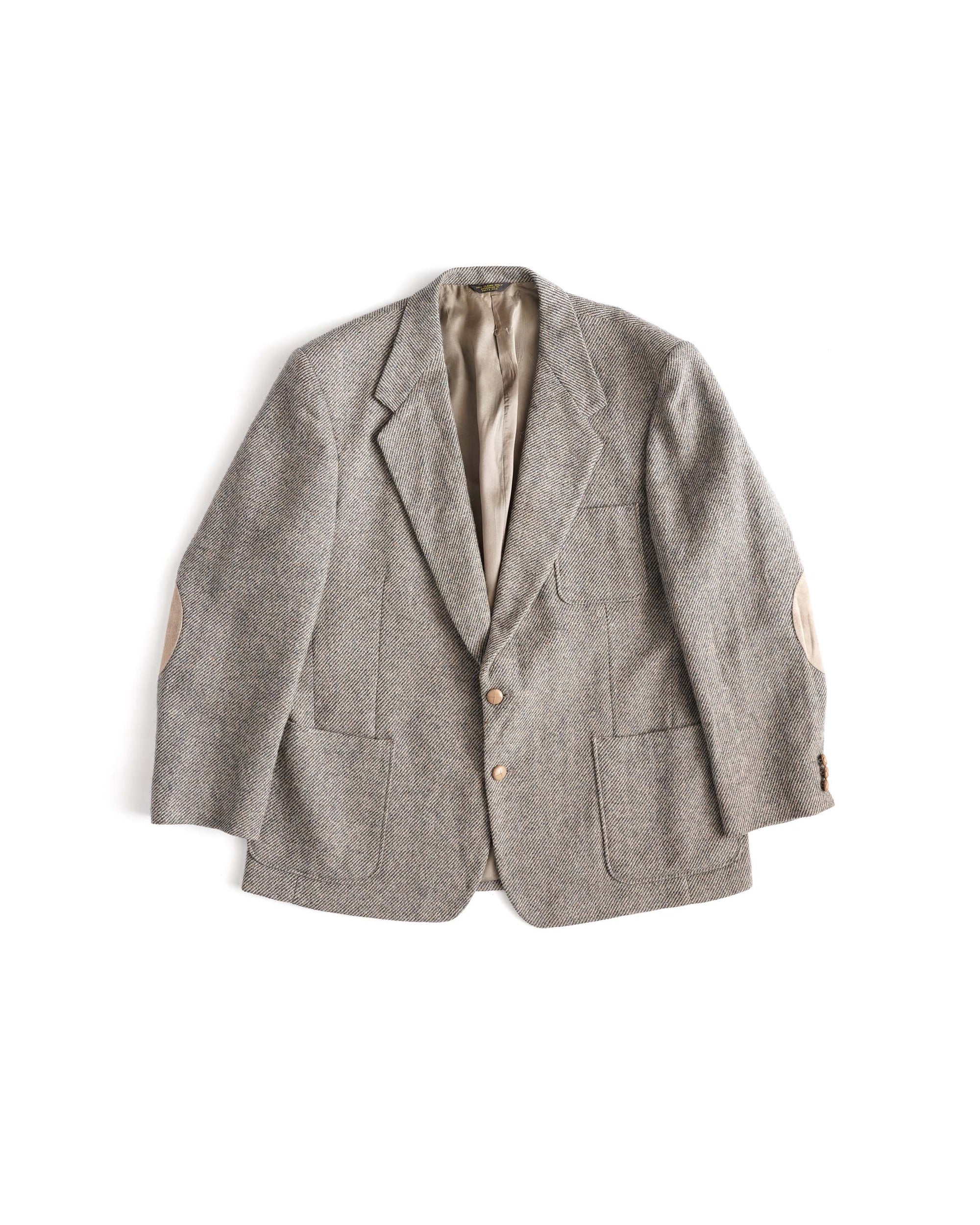 80S FARAH CLOTHING CO. WOOL TAILORED JACKET