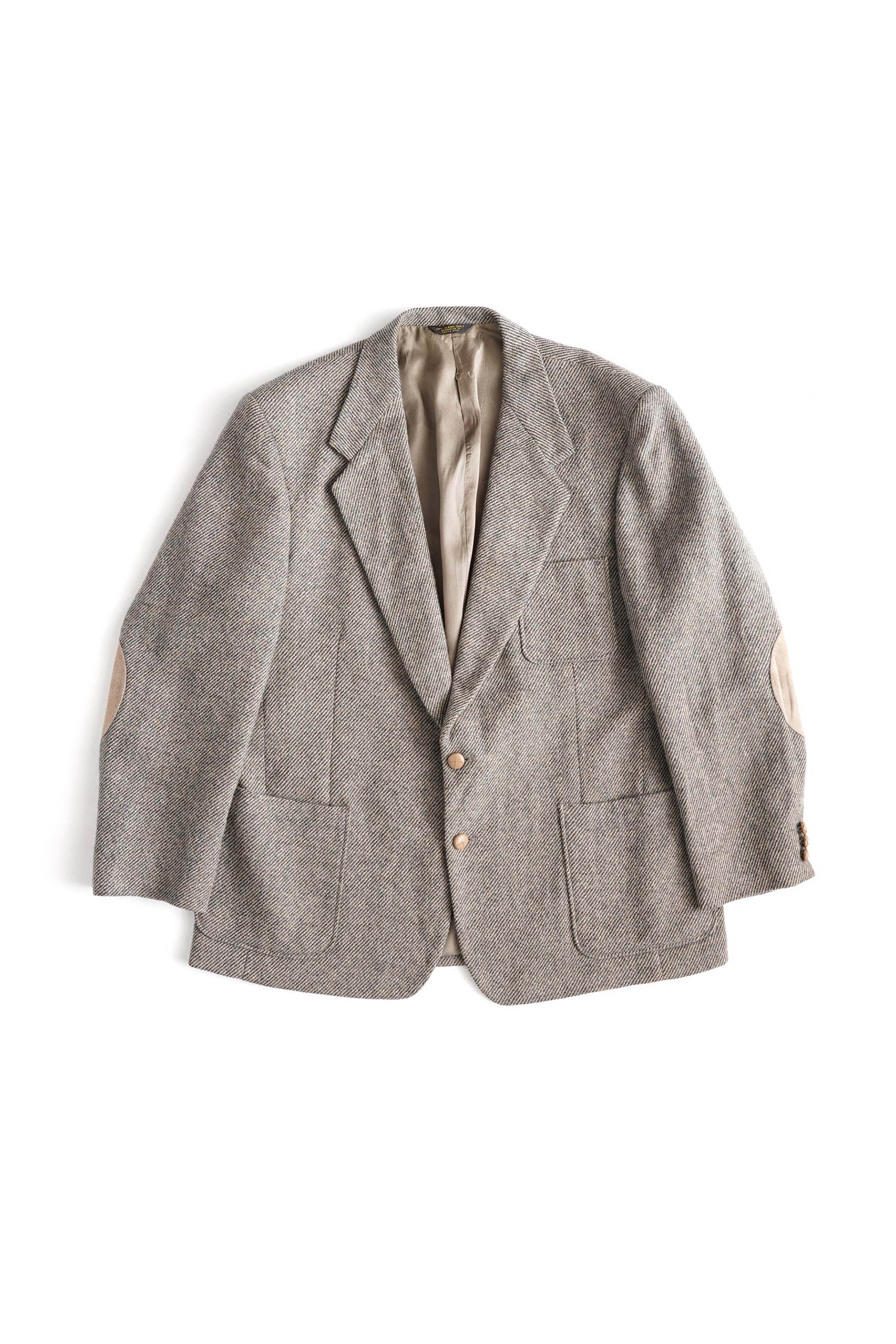 80S FARAH CLOTHING CO. WOOL TAILORED JACKET