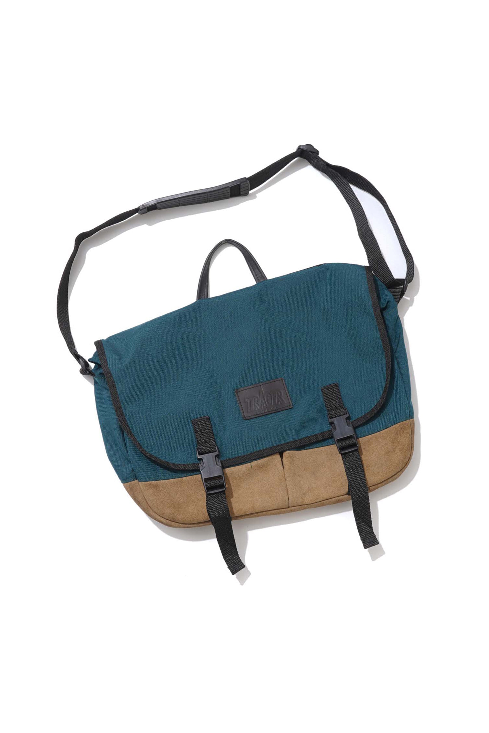 80S MADE IN USA TRAGER MESSENGER BAG