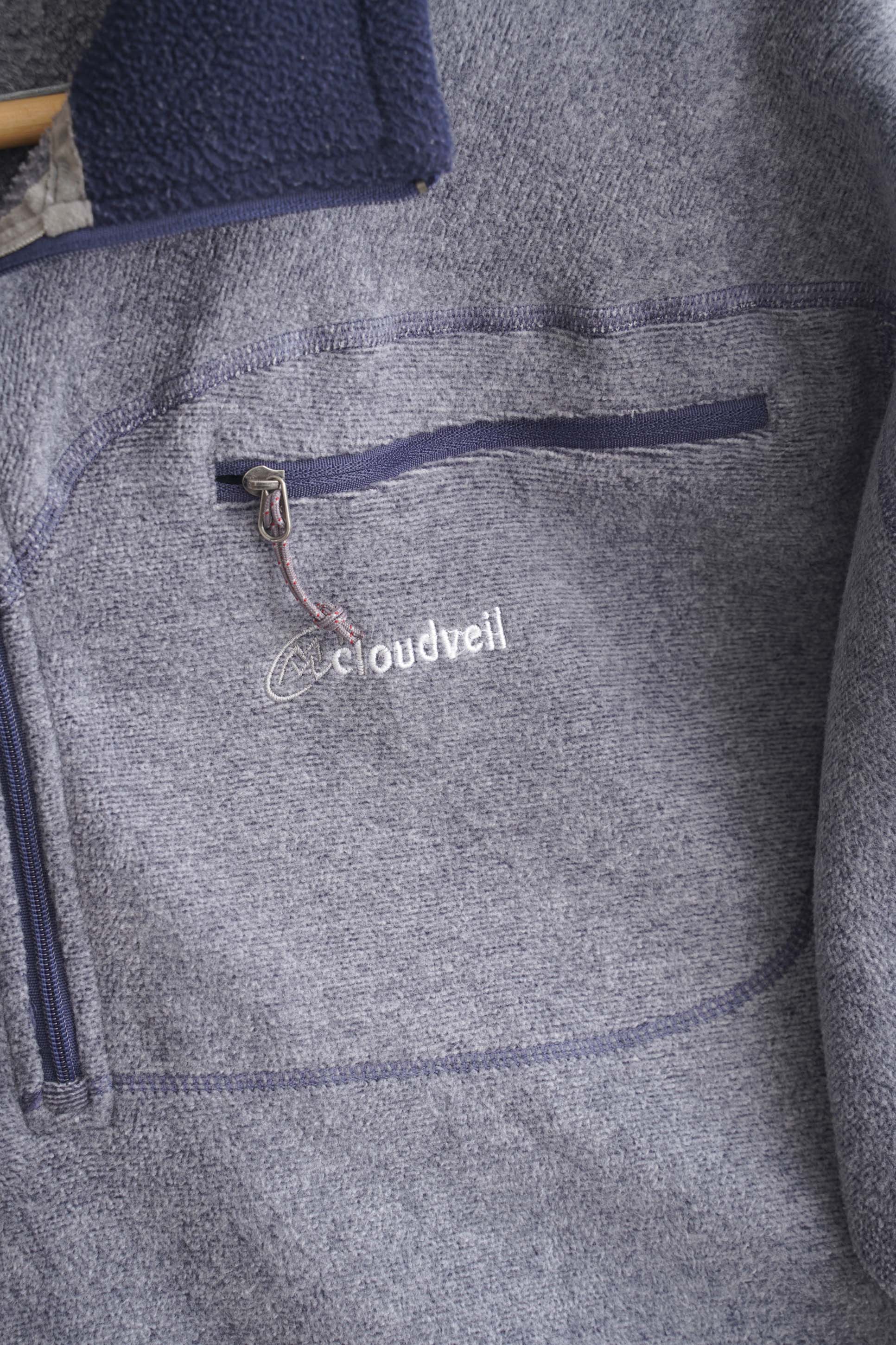 00S MADE IN CANADA CLOUDVEIL HALFZIP FLEECE PULLOVER