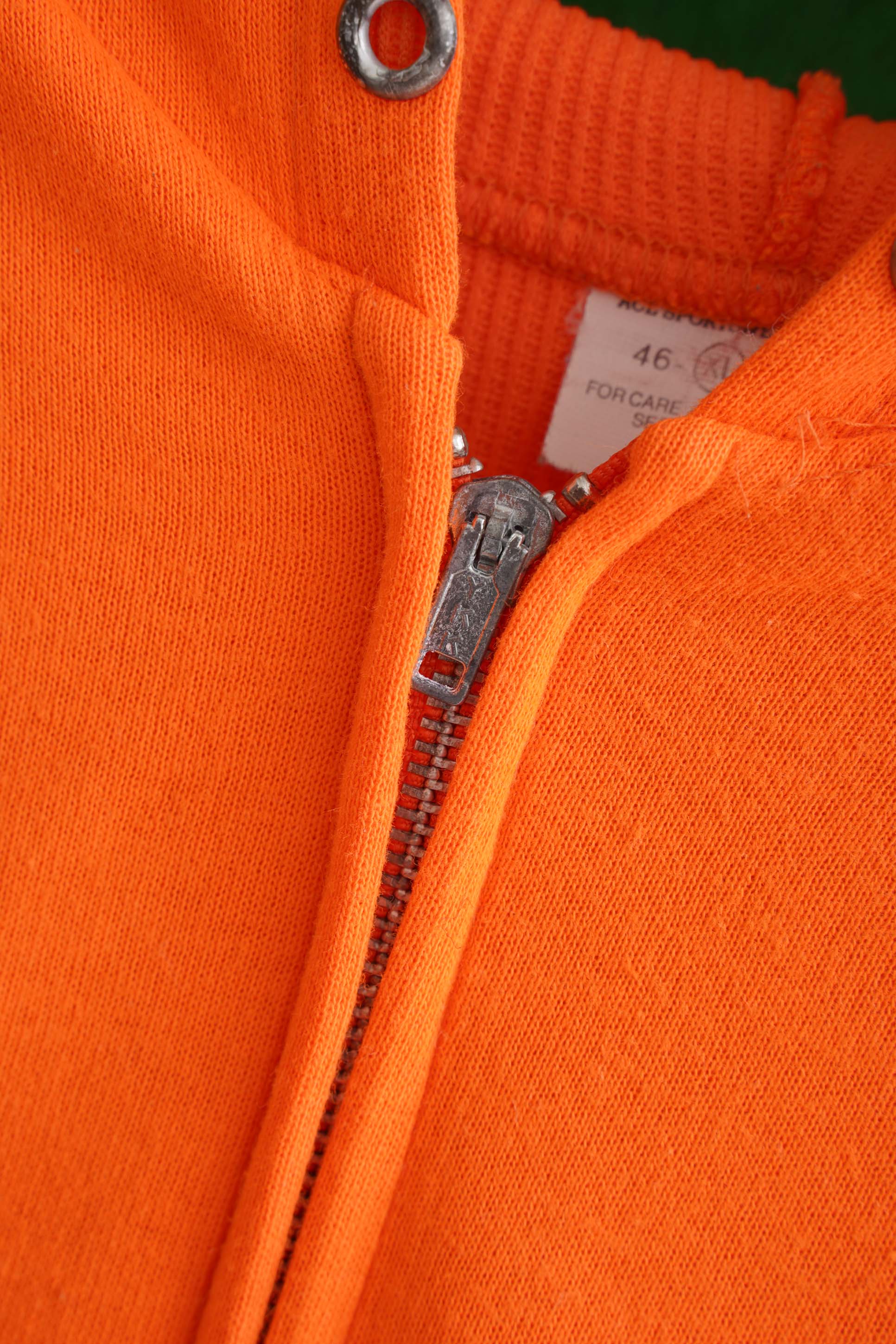 80S MADE IN USA ACE SPORTSWEAR INC. FULLZIP PARKER