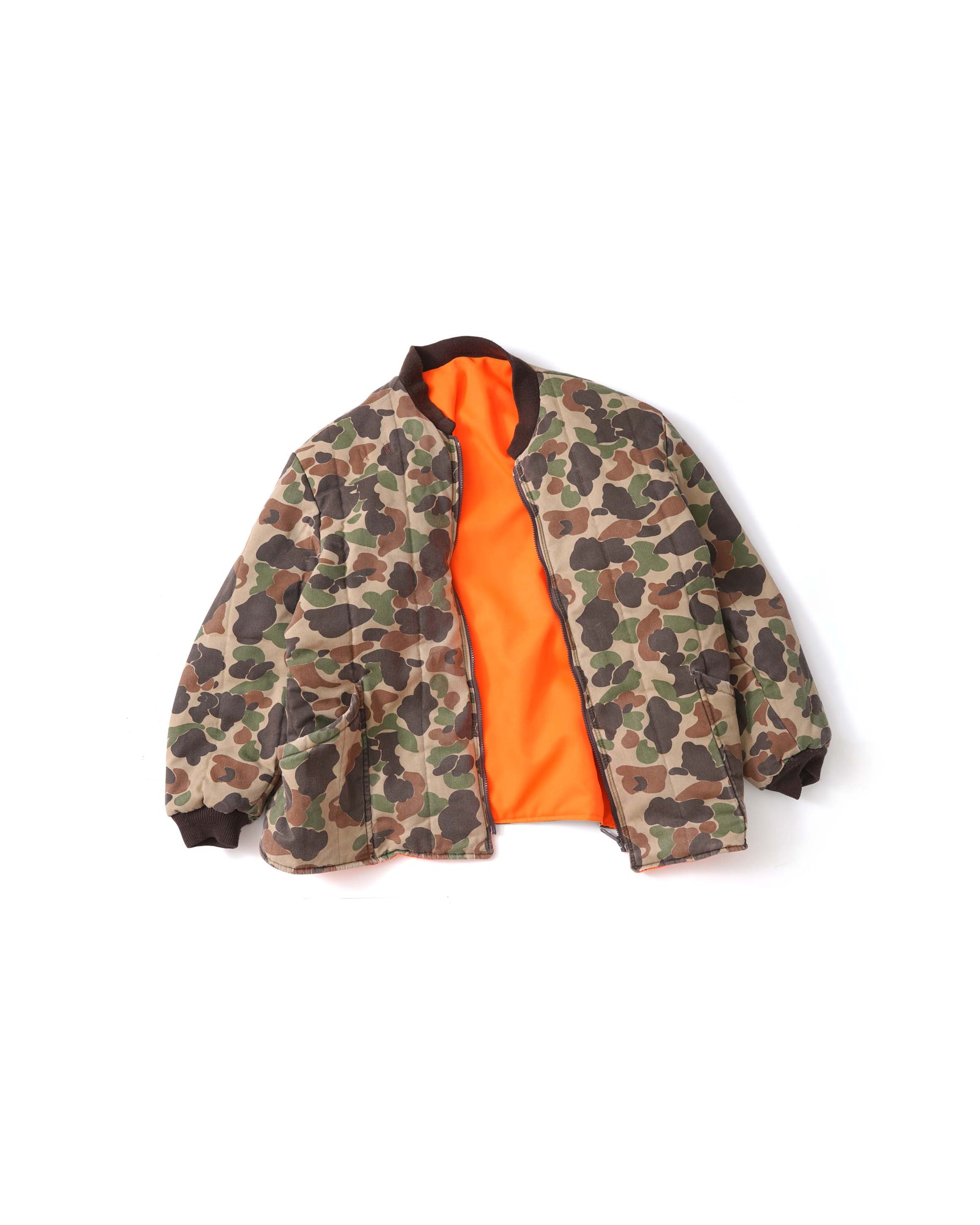 70〜80s DUCK HUNTER CAMO REVERSIBLE JACKET