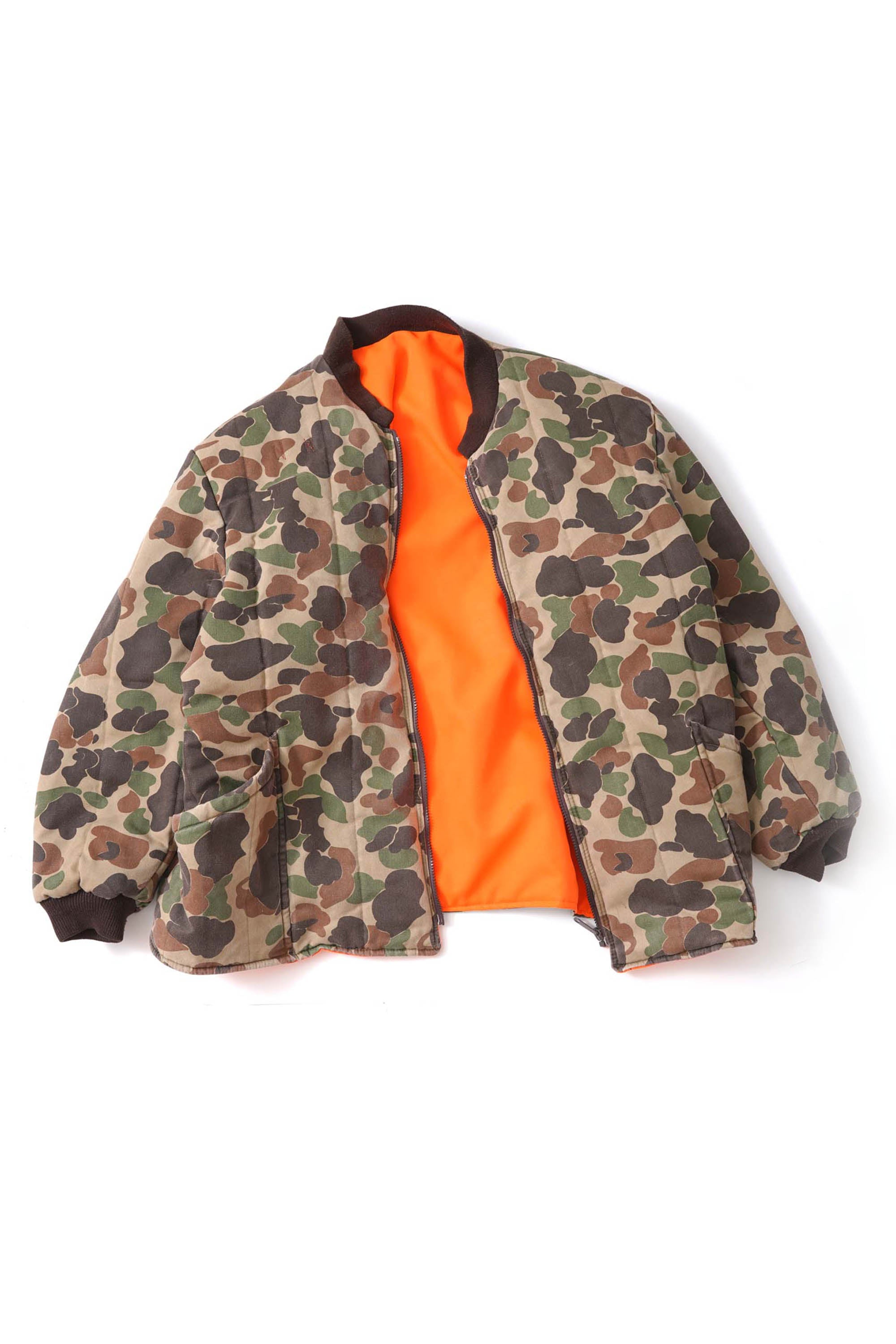 70〜80s DUCK HUNTER CAMO REVERSIBLE JACKET