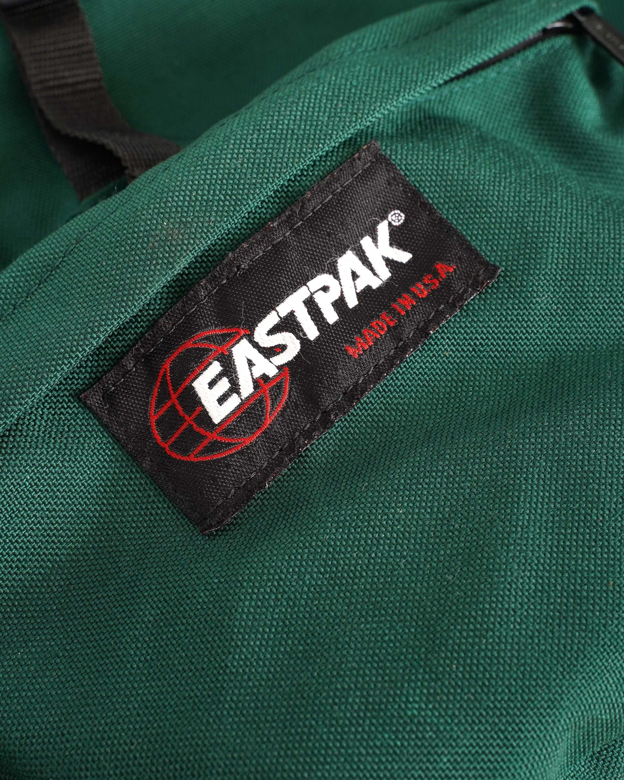 90S MADE IN USA EASTPAK SUEDE LEATHER BACKPACK