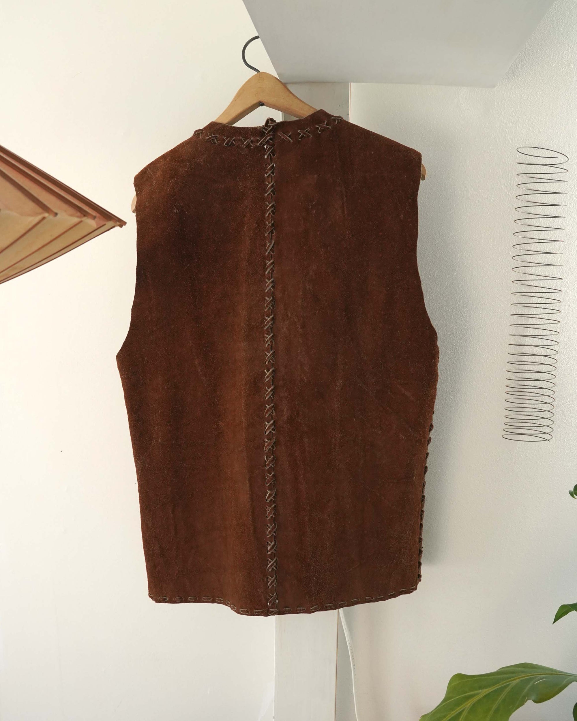 70S SUEDE LEATHER VEST