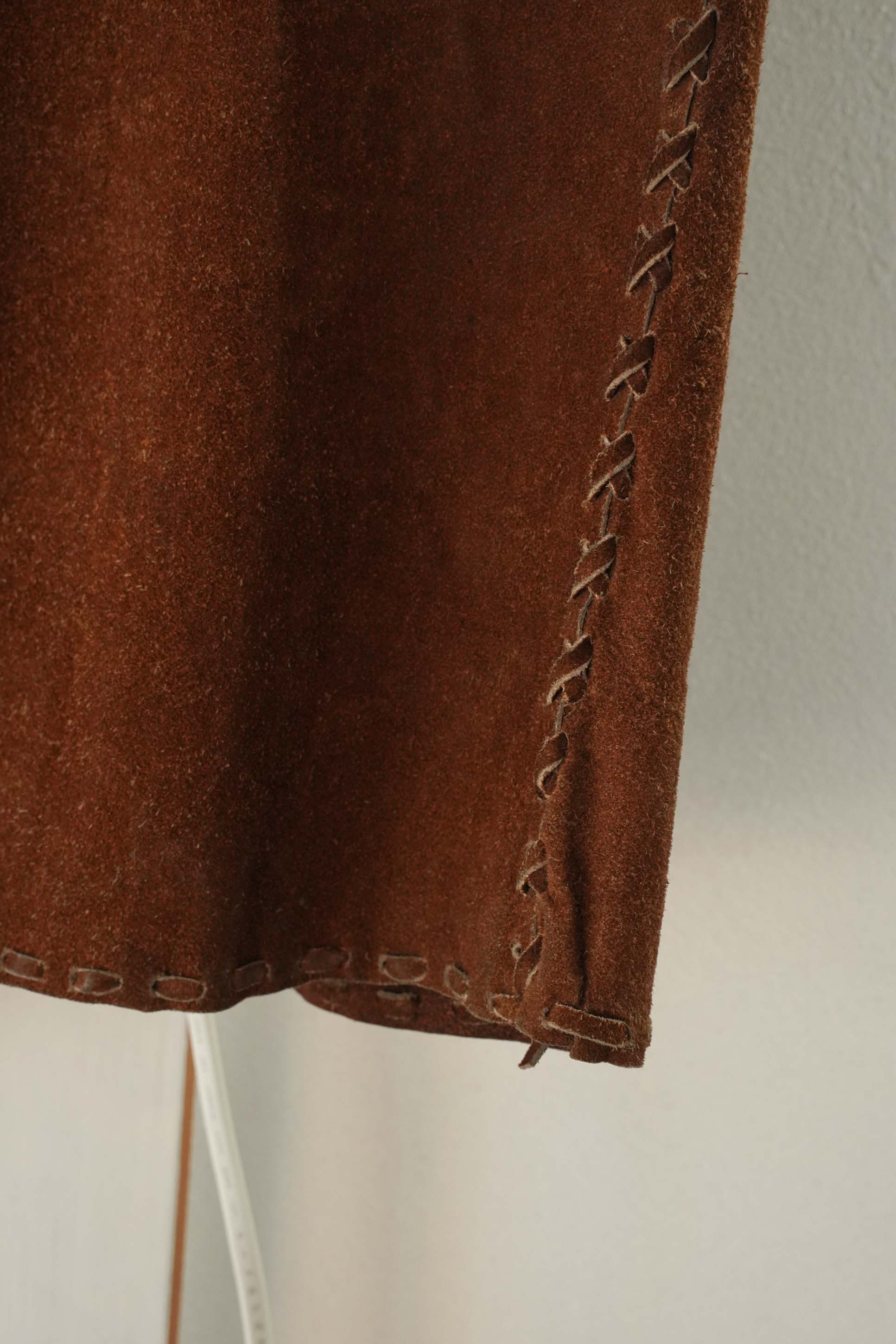 70S SUEDE LEATHER VEST