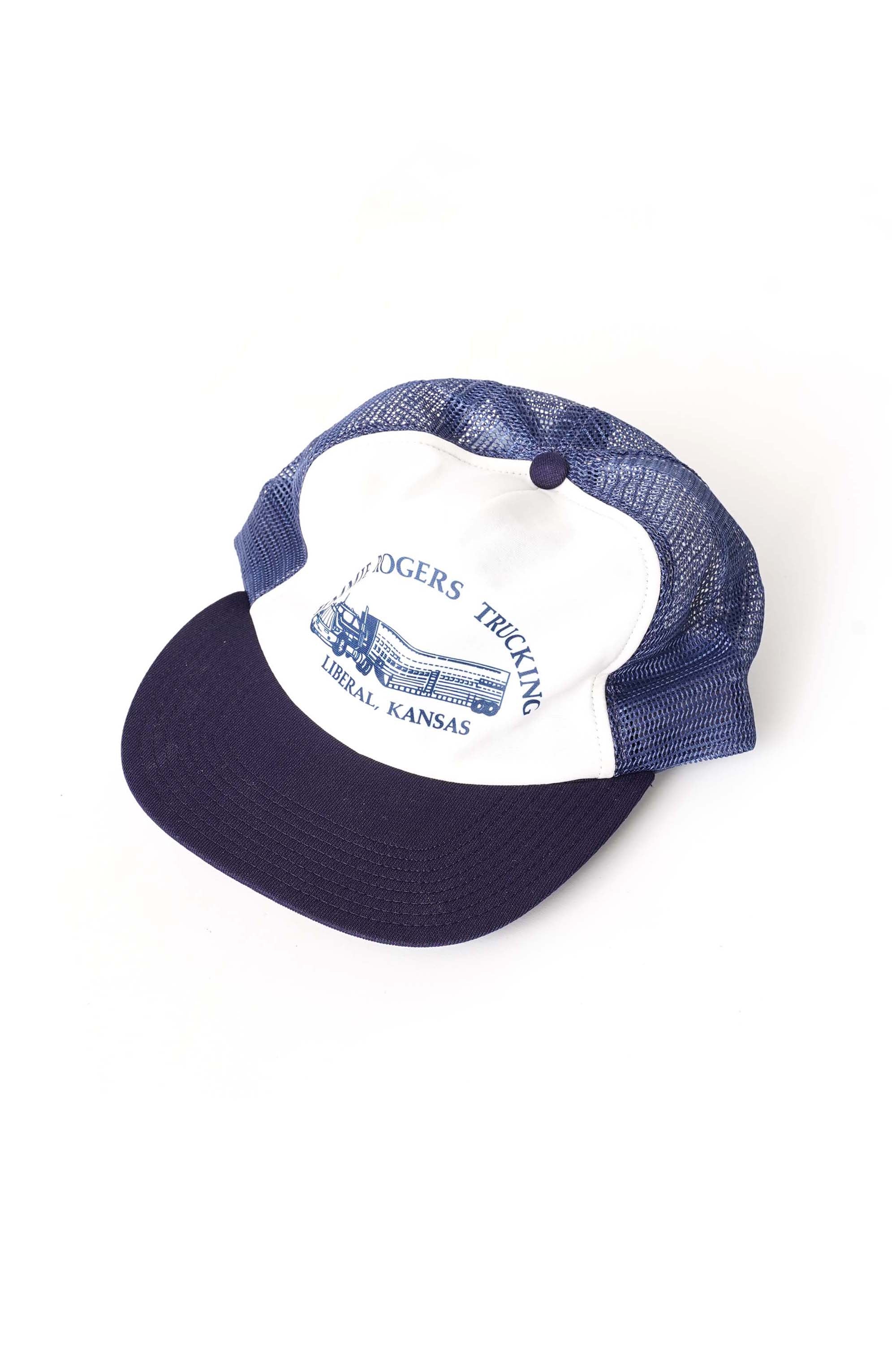 90S MADE IN USA JIMMIE ROGERS TRUCKING TRUCKER HAT