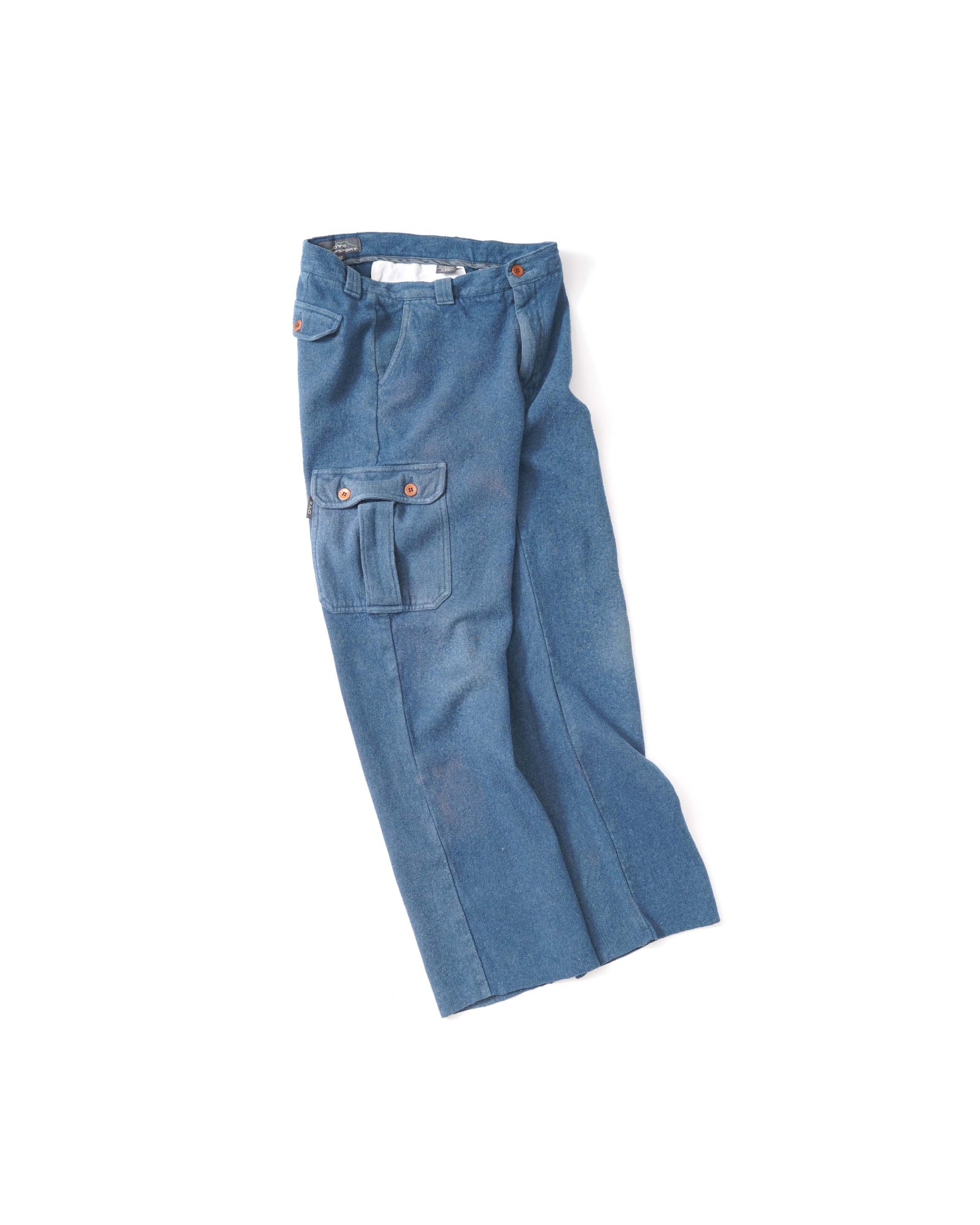 OTE HEMP SPORT CARGO PANTS (55%HEMP,45%WOOL)