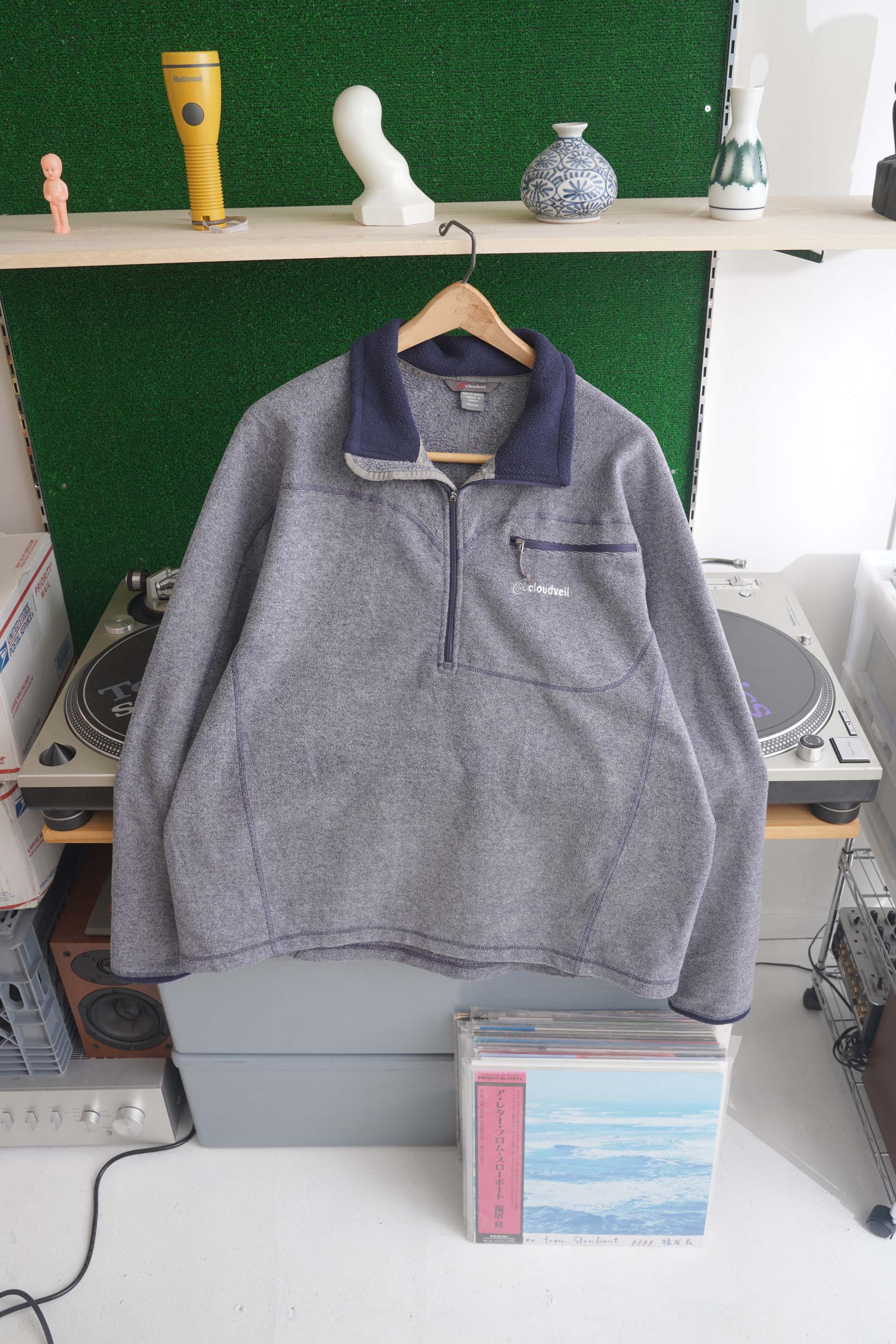 00S MADE IN CANADA CLOUDVEIL HALFZIP FLEECE PULLOVER