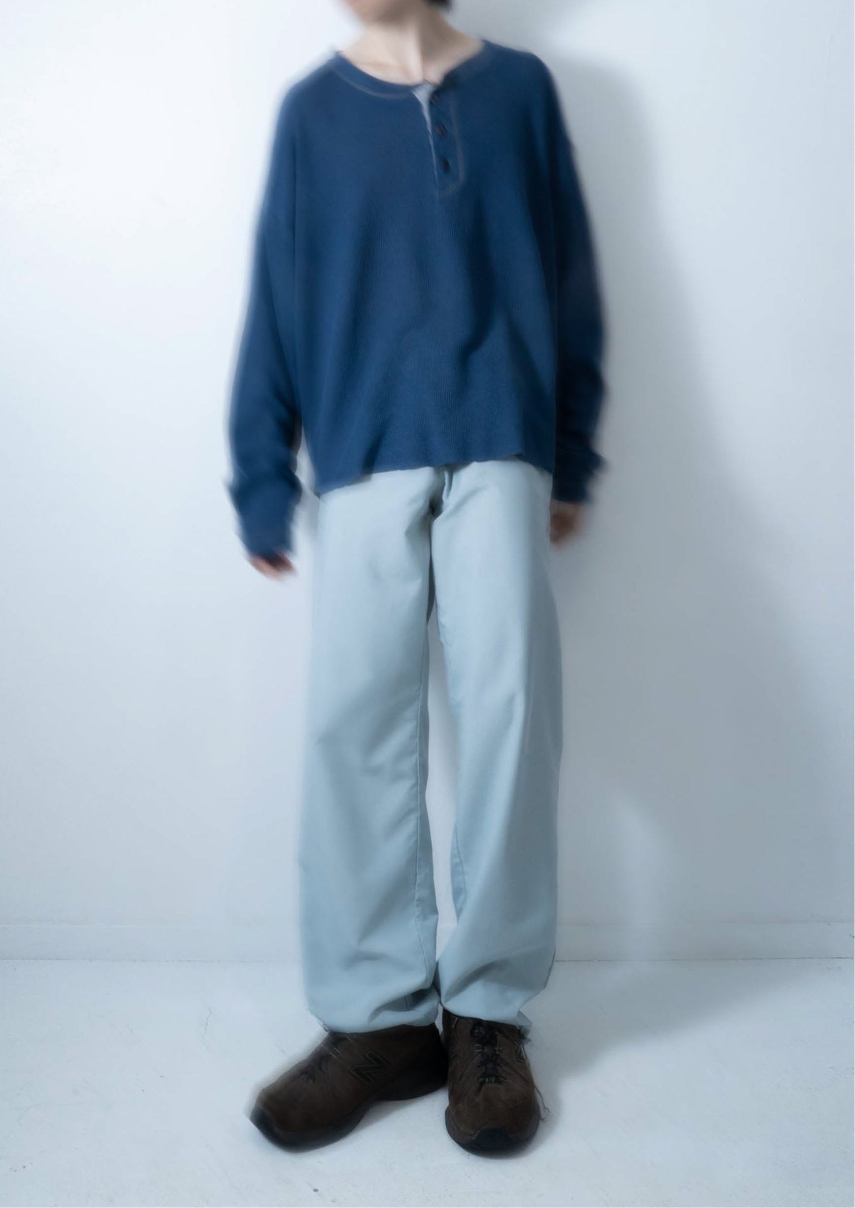 90S MADE IN USA ST JOHN'S BAY THEMAL HENRY NECK PULLOVER