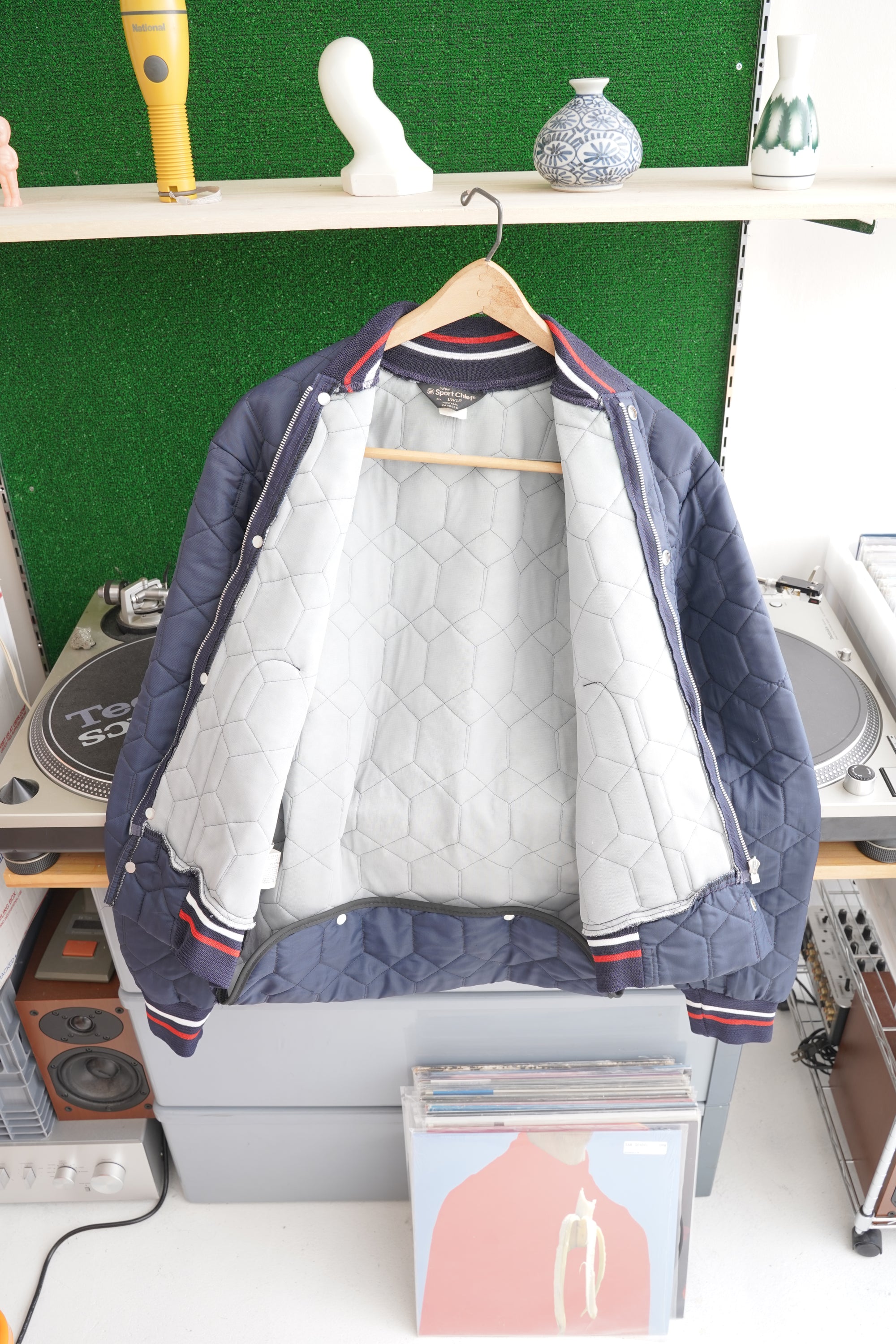 70S MADE IN CANADA SPORT CHIEF QUILTING JACKET