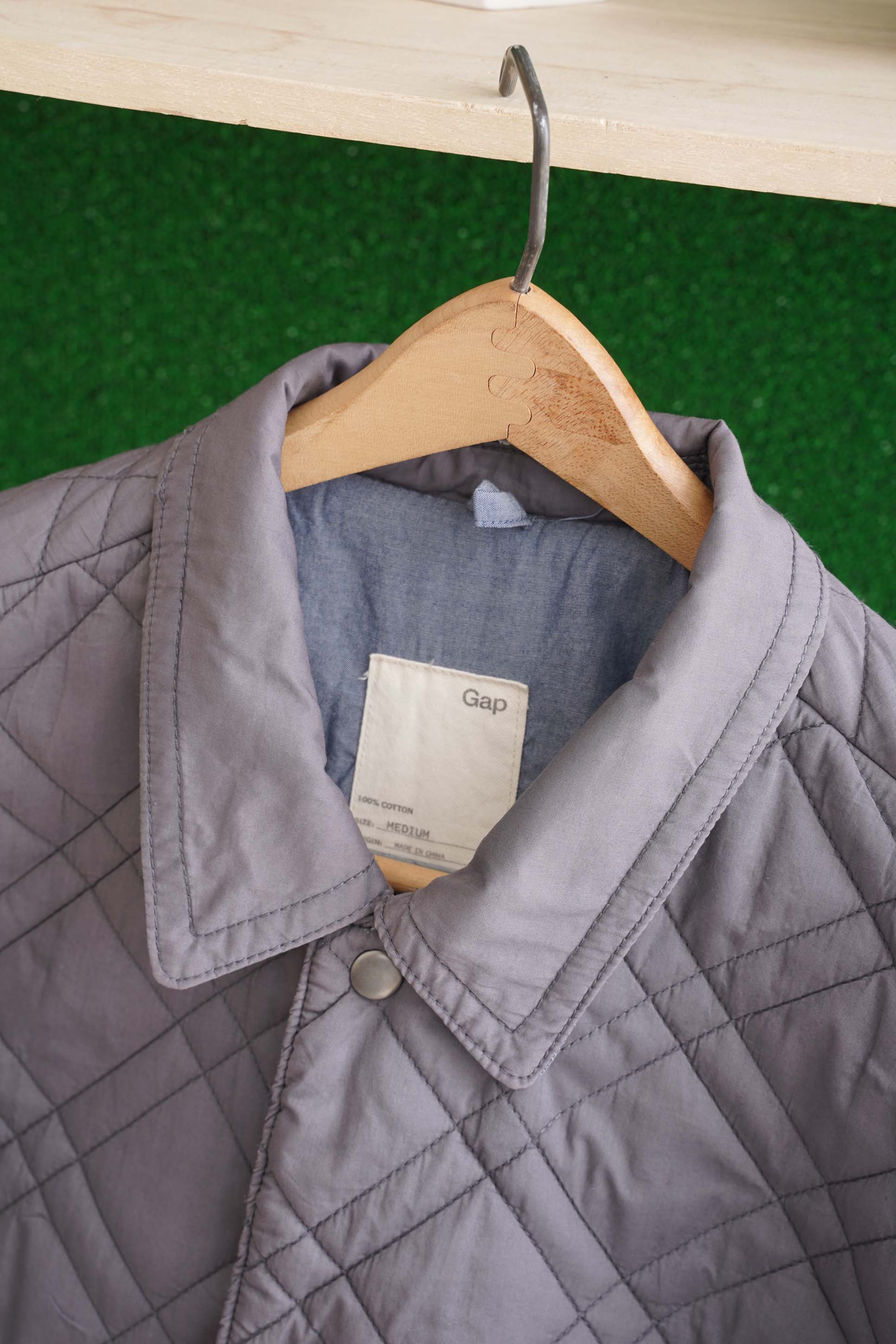 10S GAP COTTON QUILTING JACKET