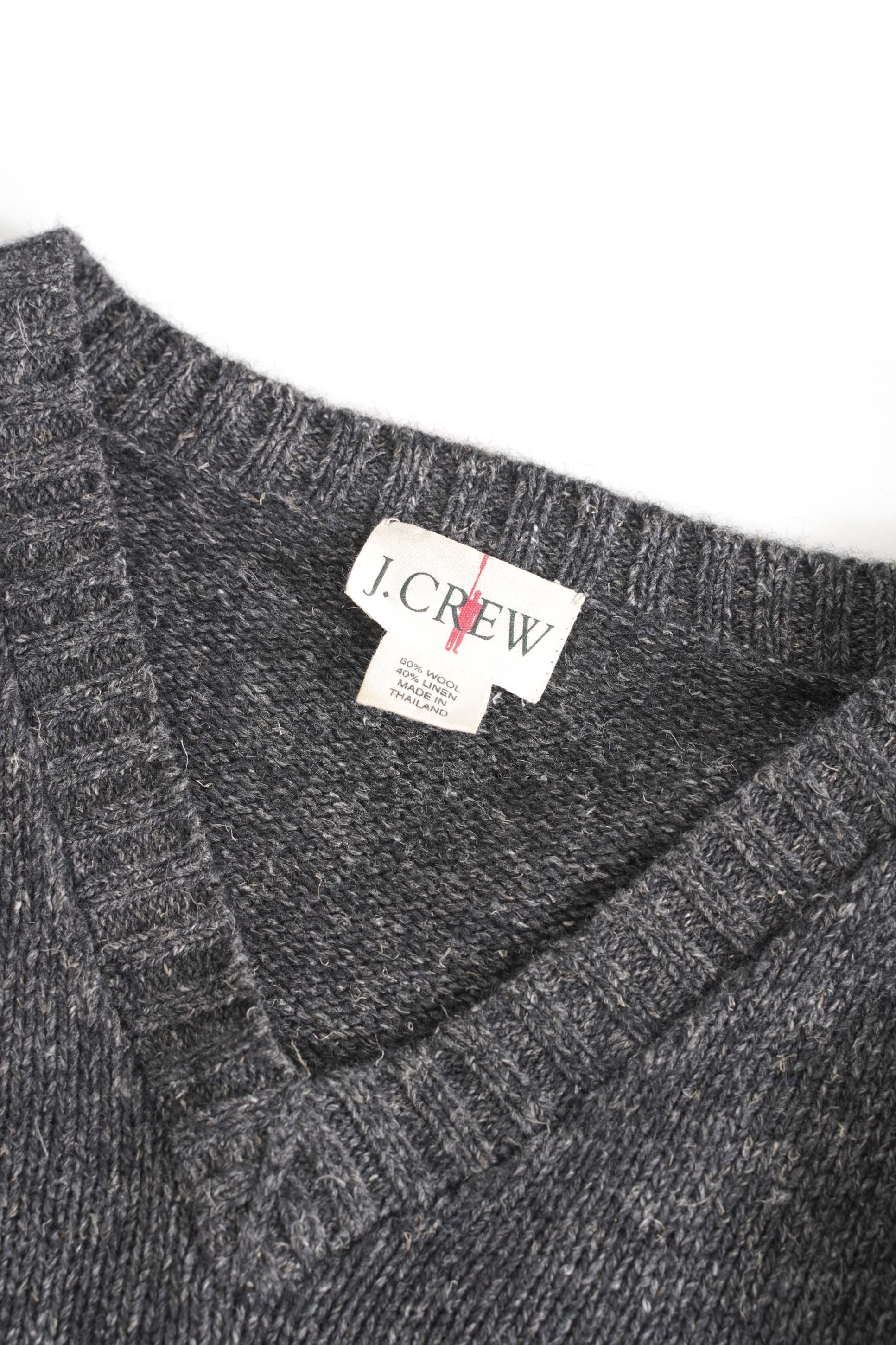 90S J.CREW WOOL LINEN BLEND SWEATER