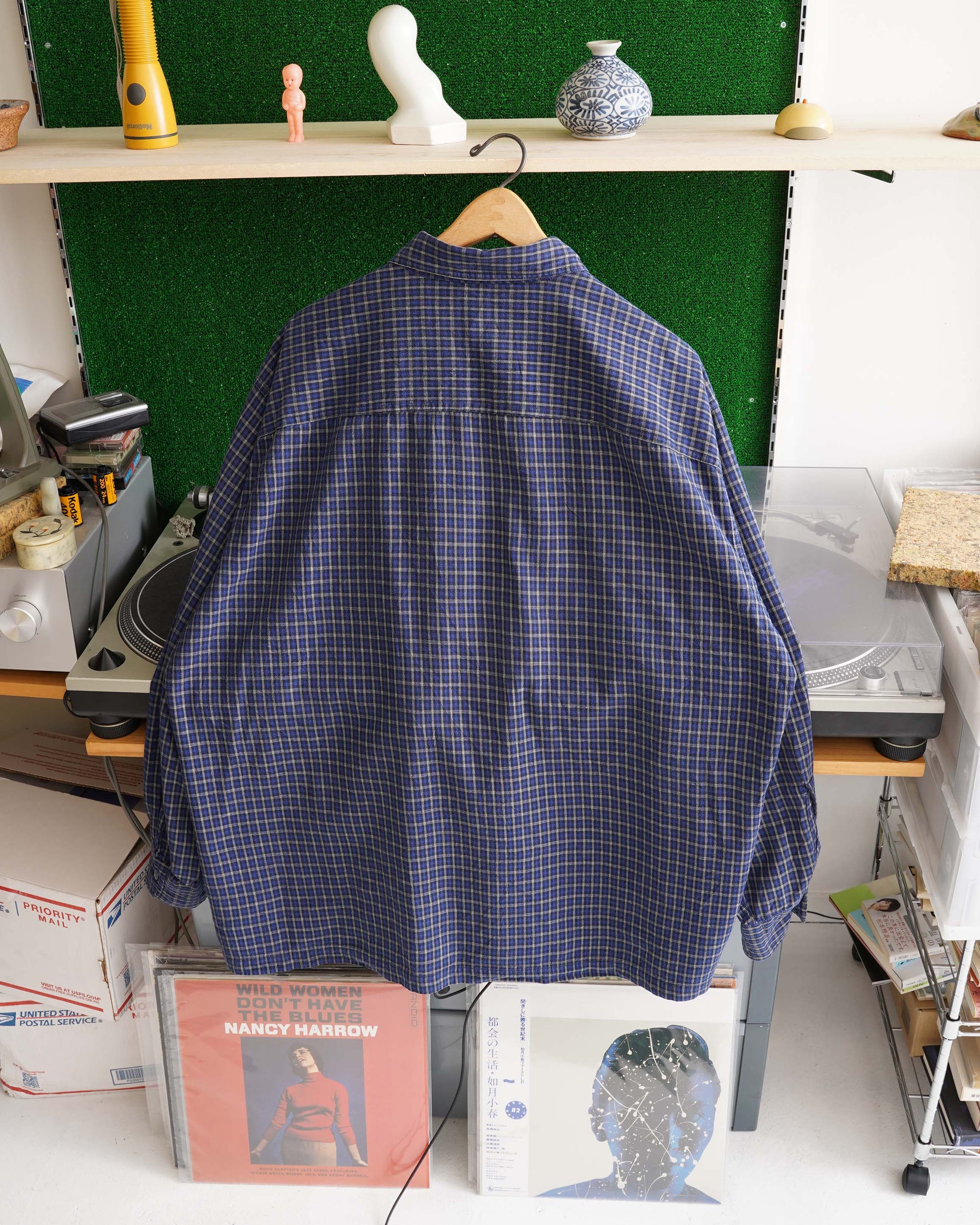 90S BLEU BY ARROW CHECKED SHIRT