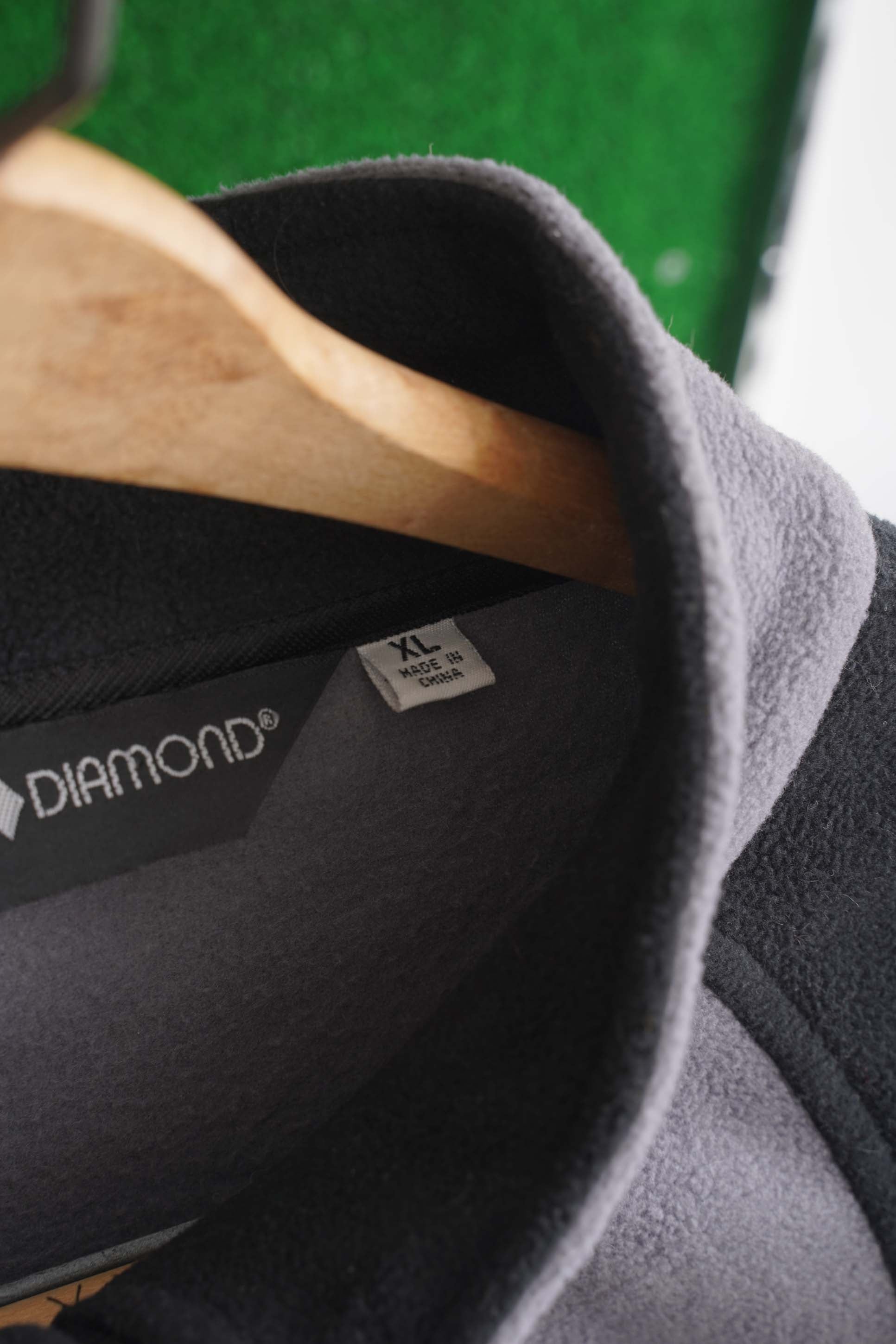 90S BLACK DIAMOND HALFZIP FLEECE PULLOVER