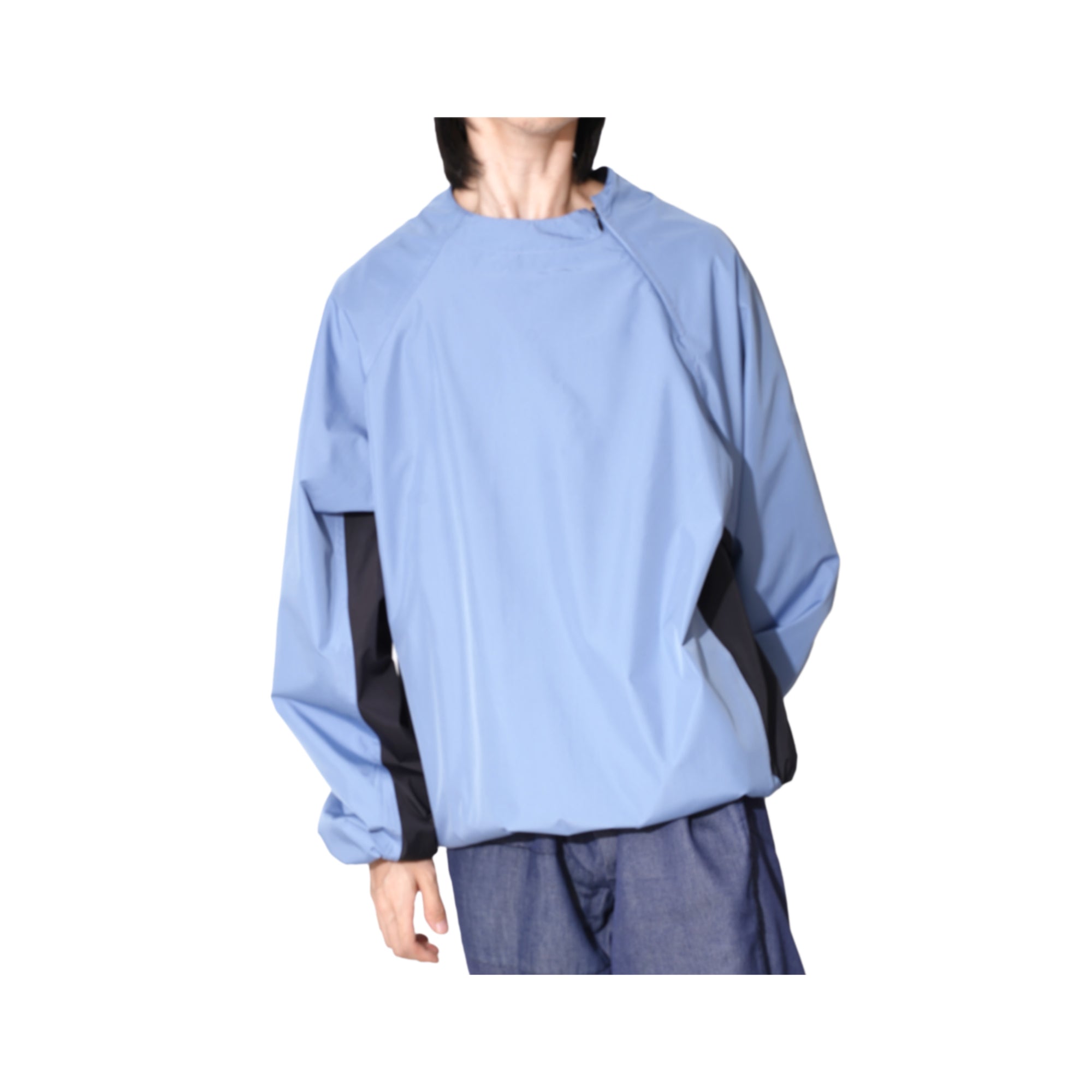 00S LEVEL WEAR DIAGONAL ZIP PULLOVER