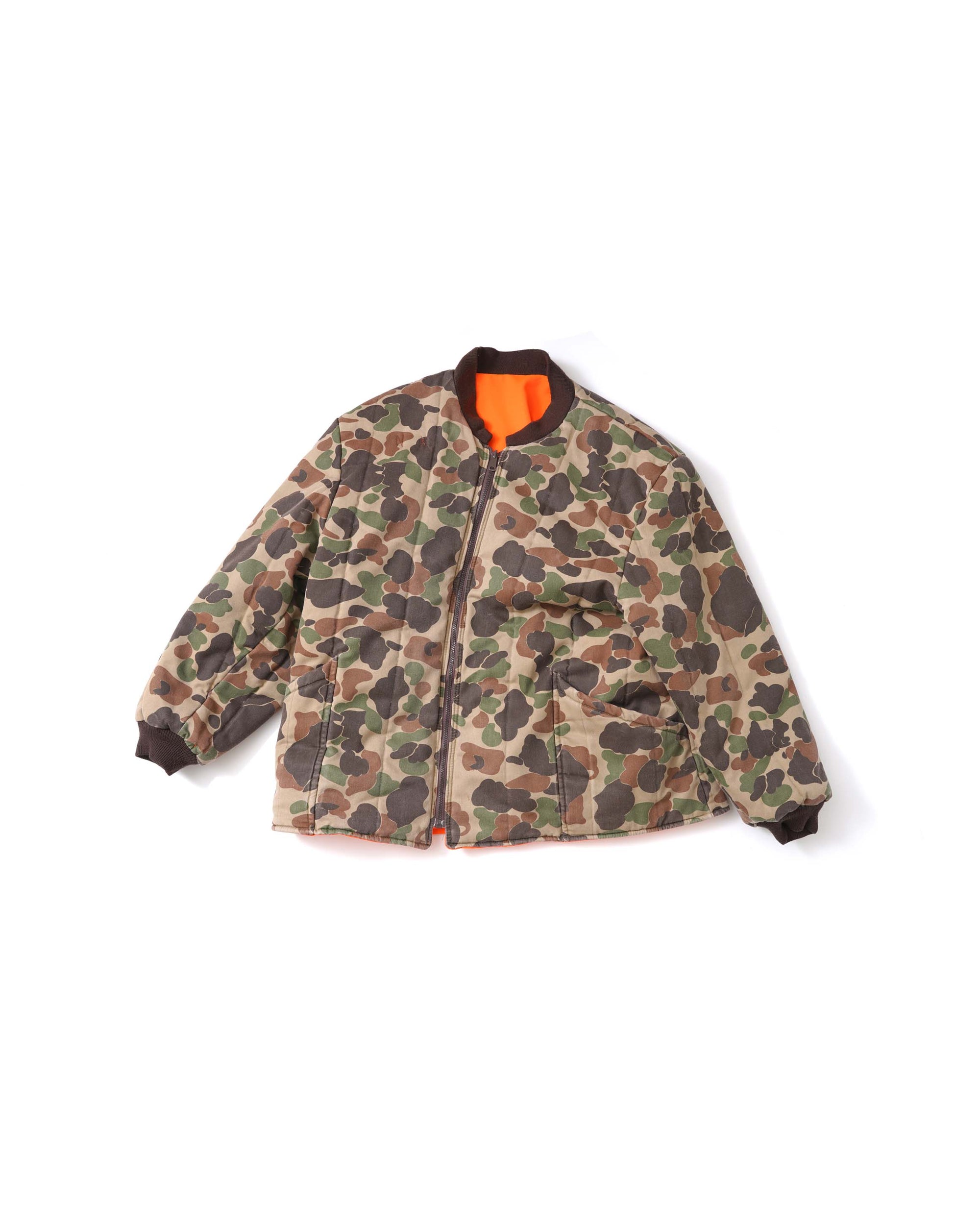 70〜80s DUCK HUNTER CAMO REVERSIBLE JACKET