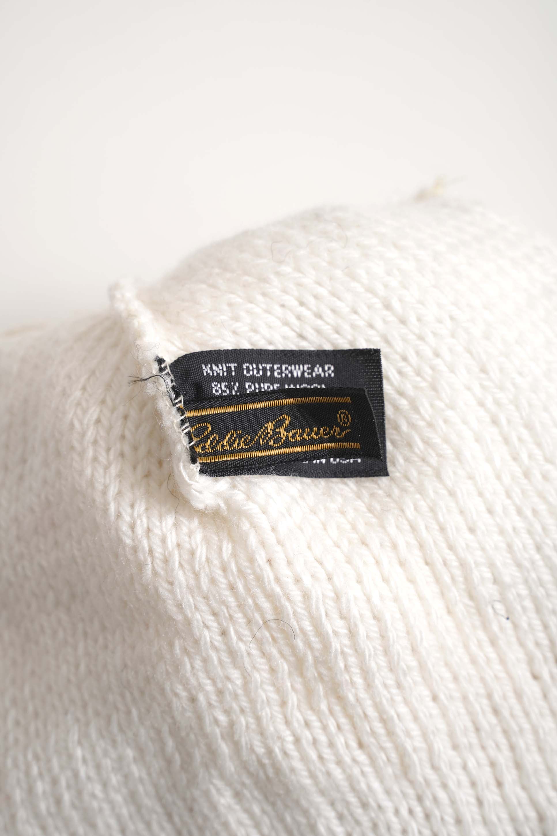 80S MADE IN USA EDDIE BAUER 2TONE BEANIE