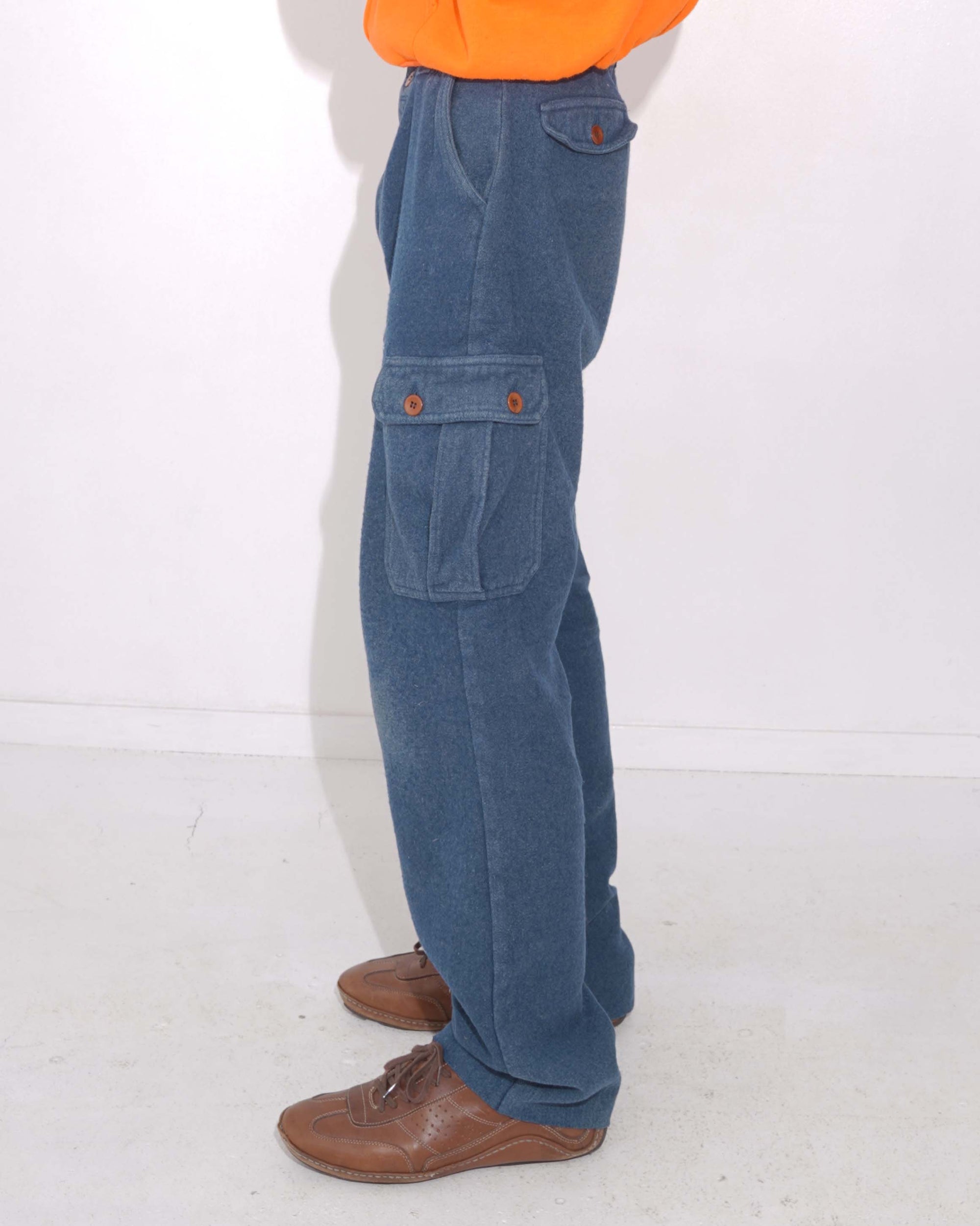 OTE HEMP SPORT CARGO PANTS (55%HEMP,45%WOOL)