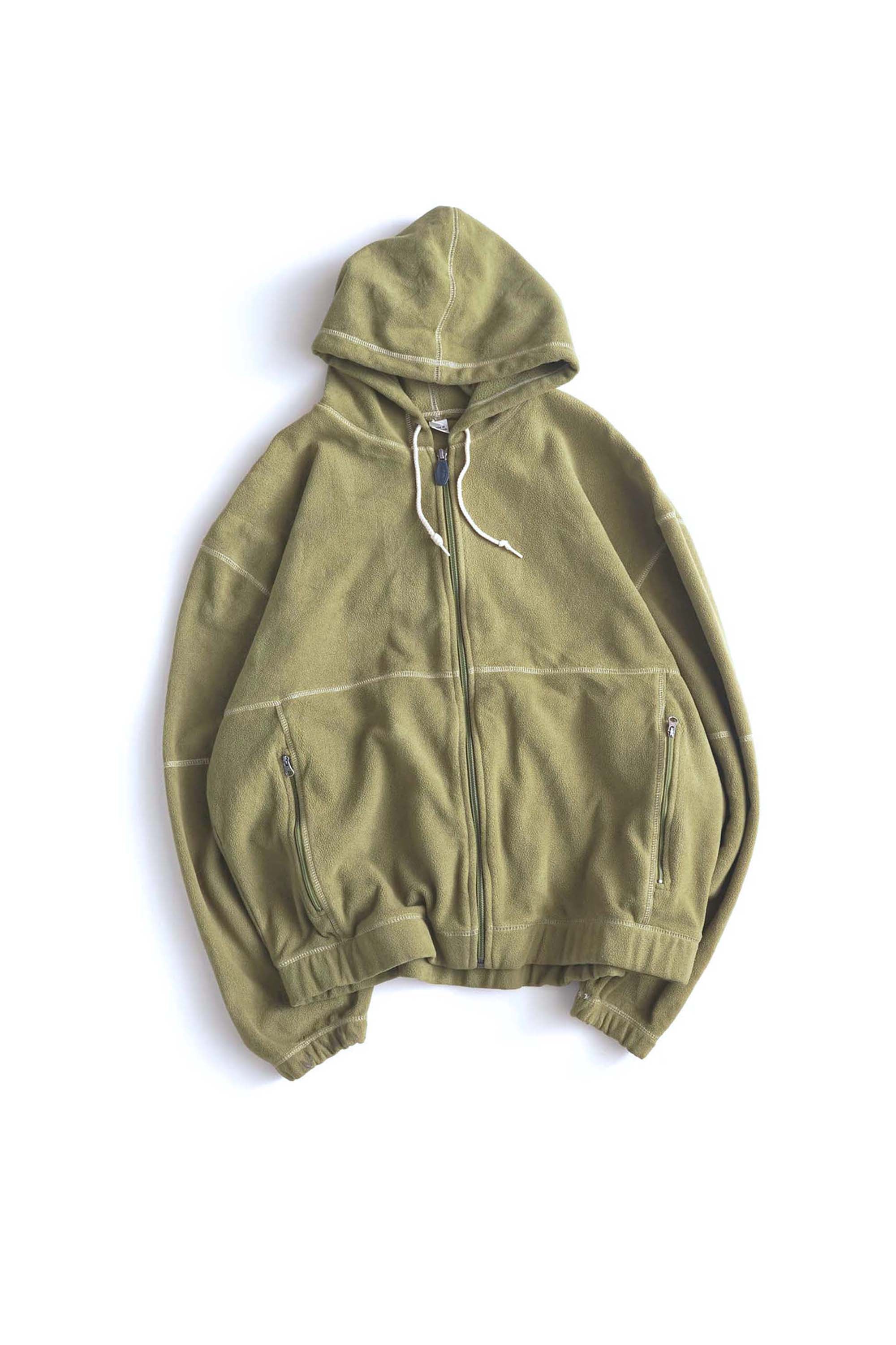 90S OVERLAND FULLZIP FLEECE PARKER