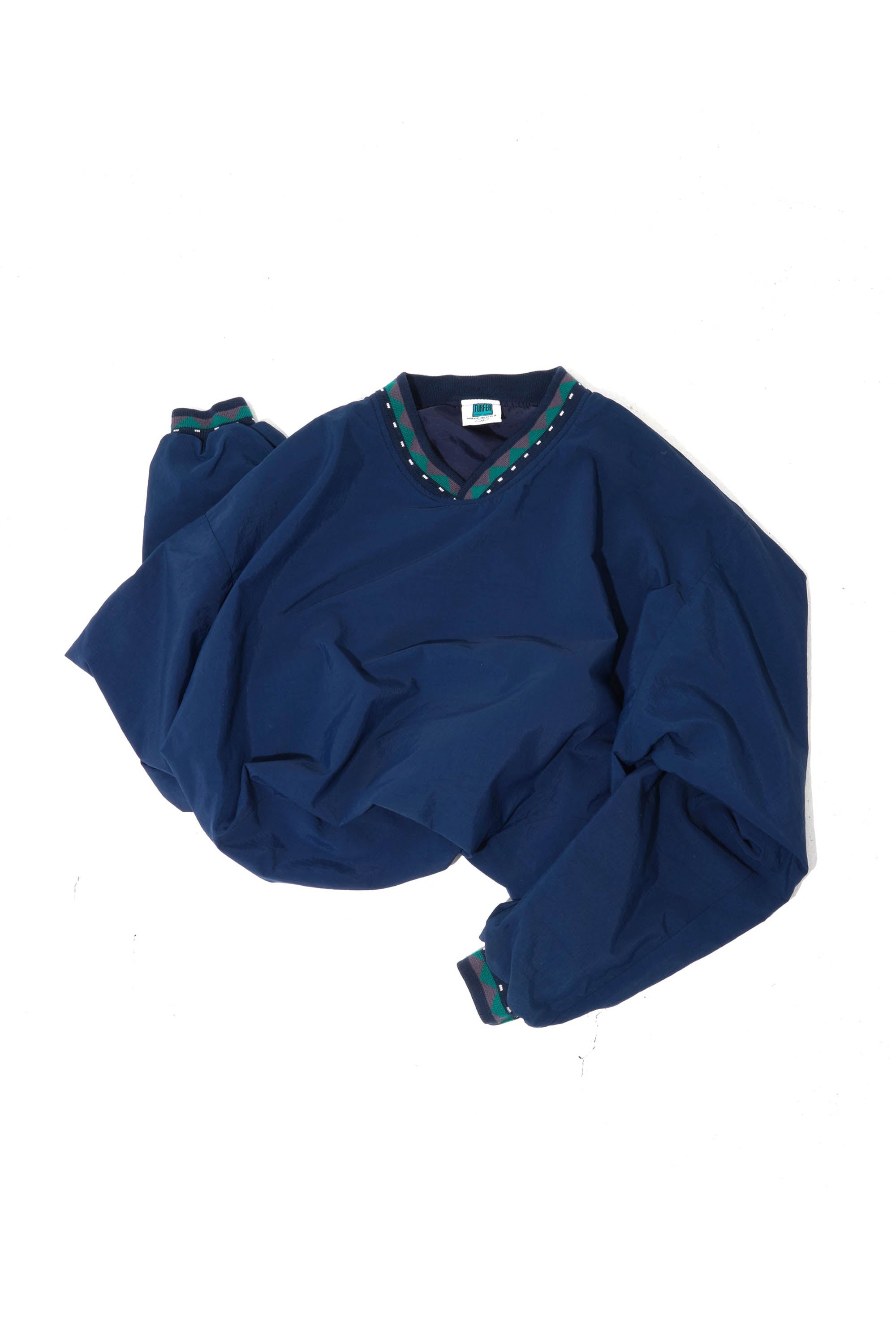 90S MADE IN USA TURFER NYLON PULLOVER
