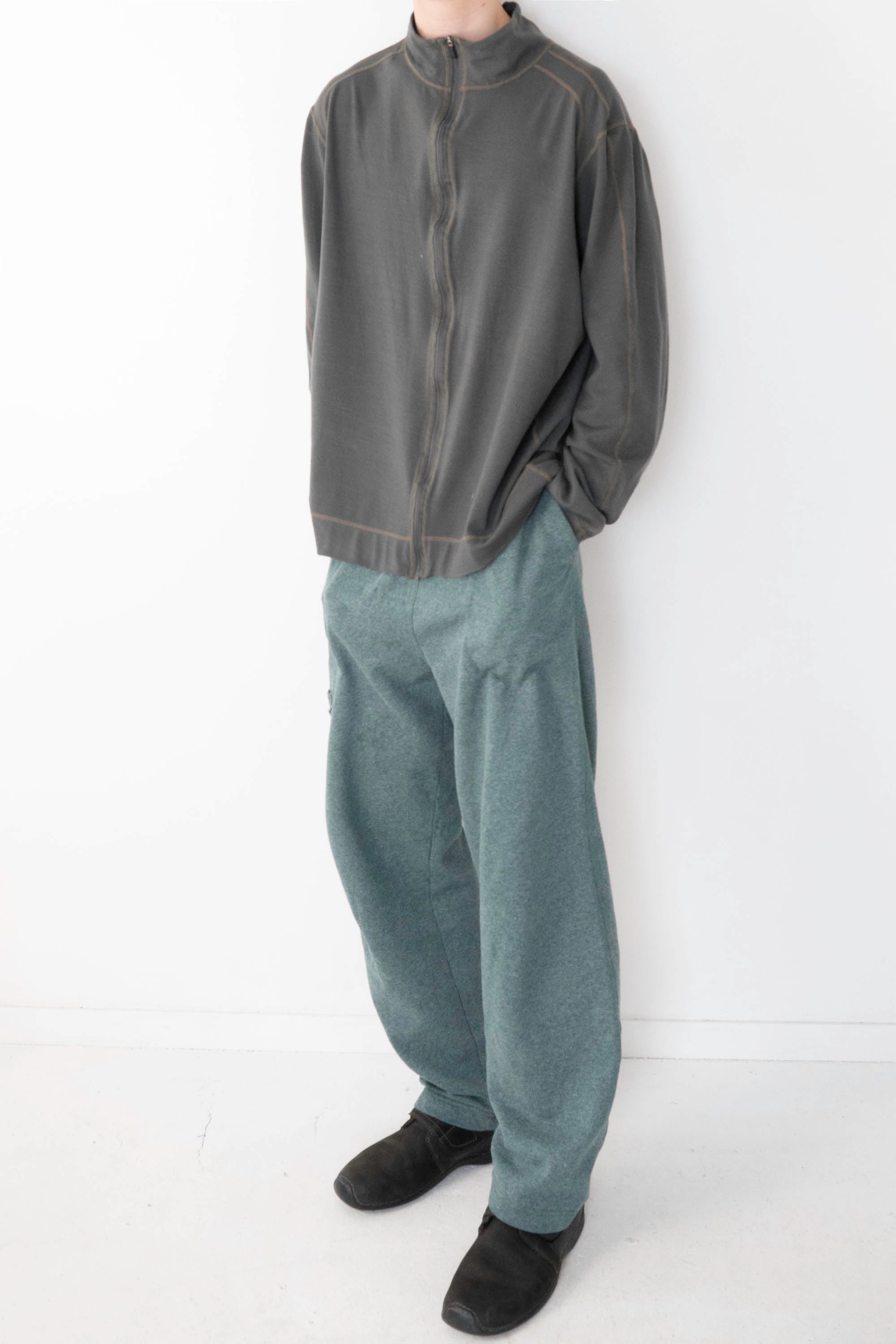 00-10S REI COOP MERINO WOOL FULLZIP SWEATER
