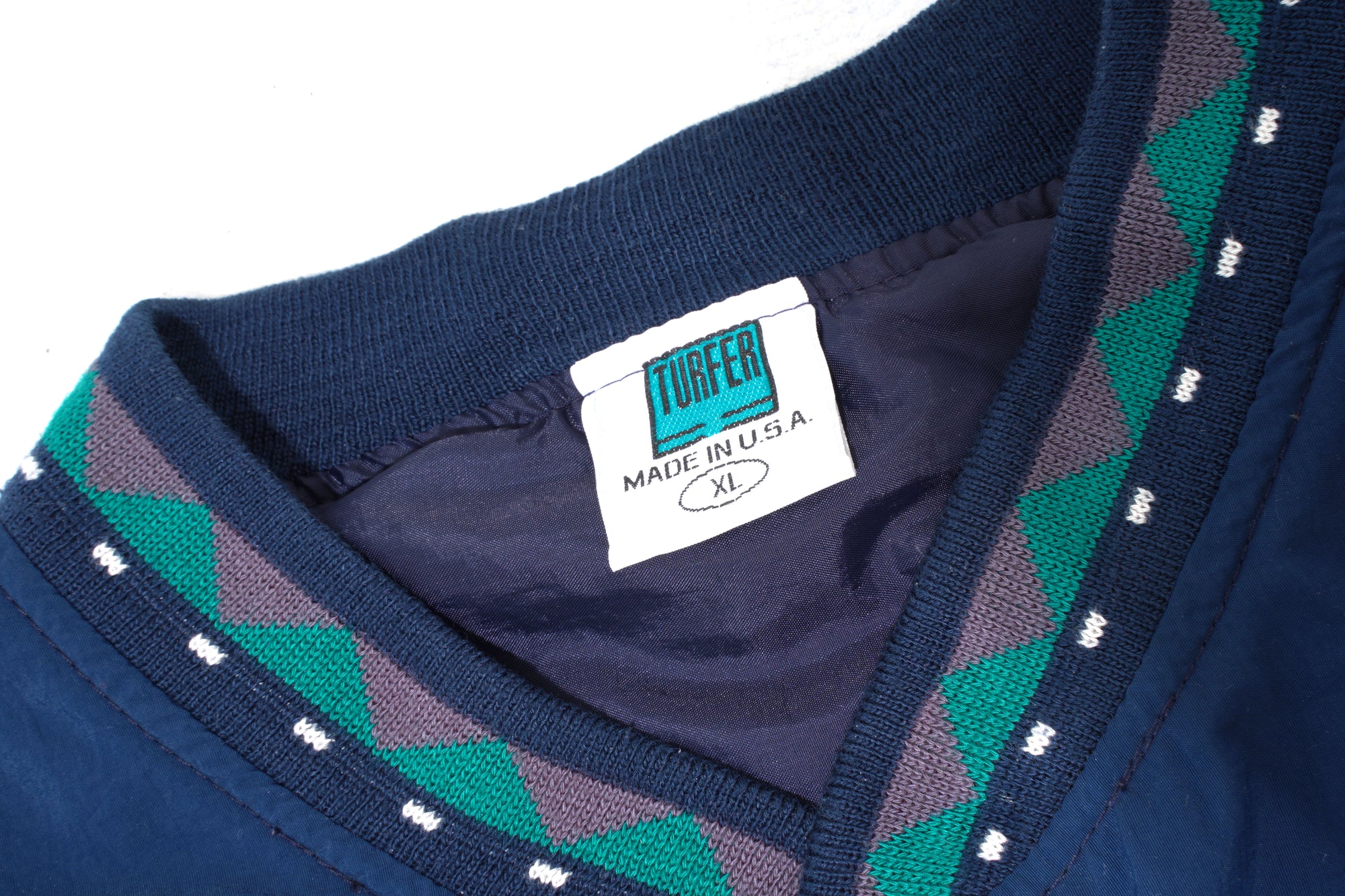 90S MADE IN USA TURFER NYLON PULLOVER