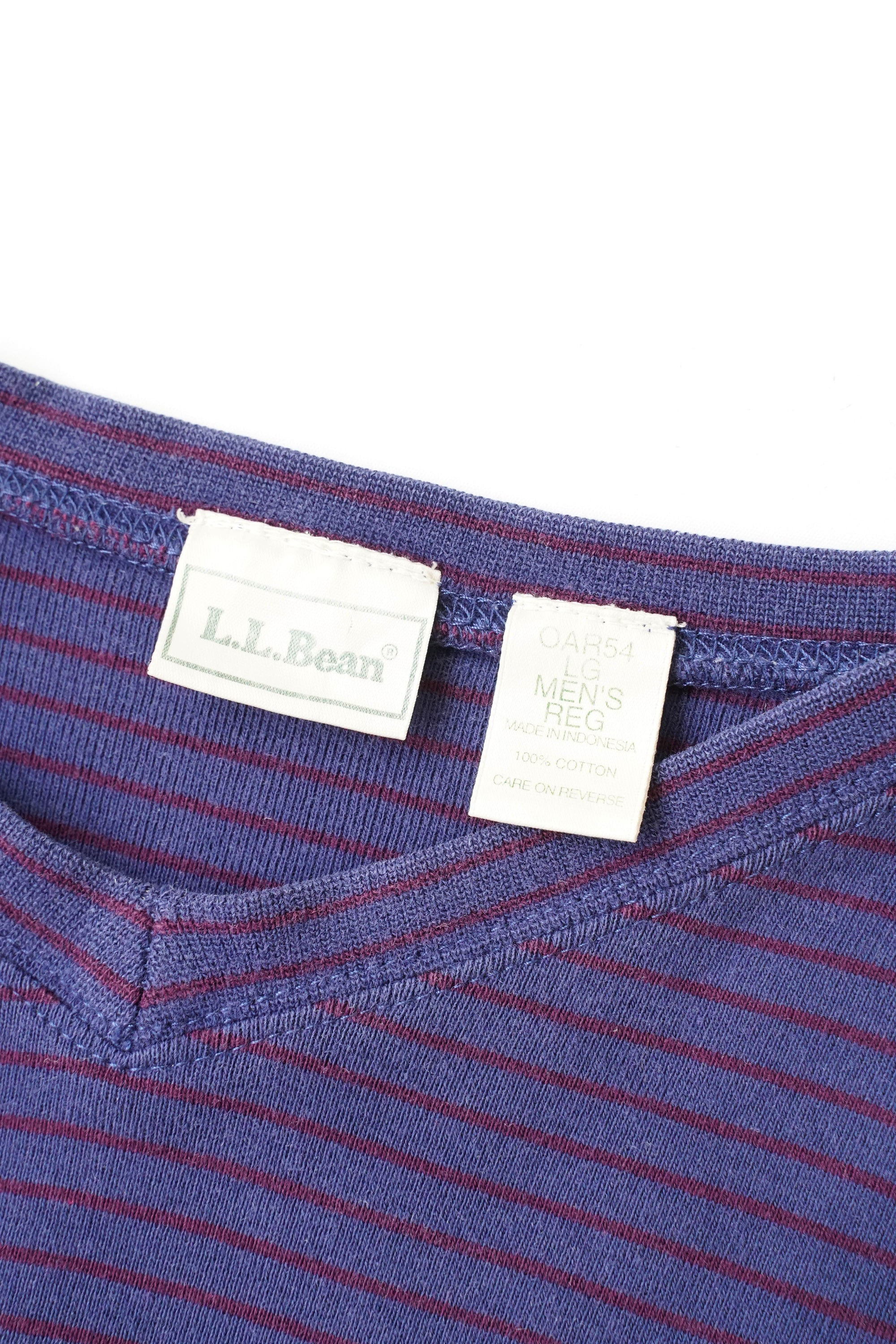 L.L.BEAN BOADER L/S TEE