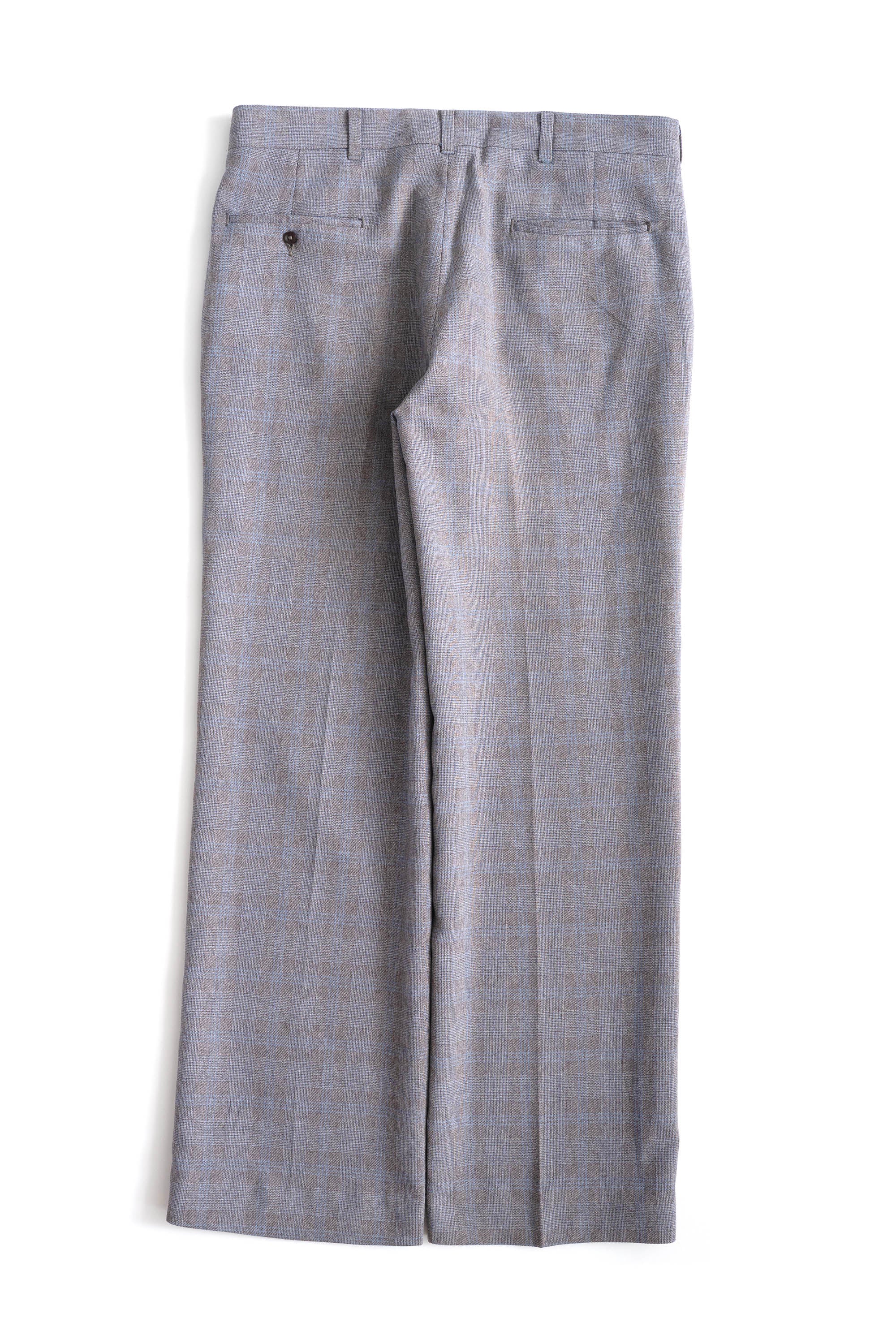 80S MADE IN USA HAGGAR CHECKED SLACKS
