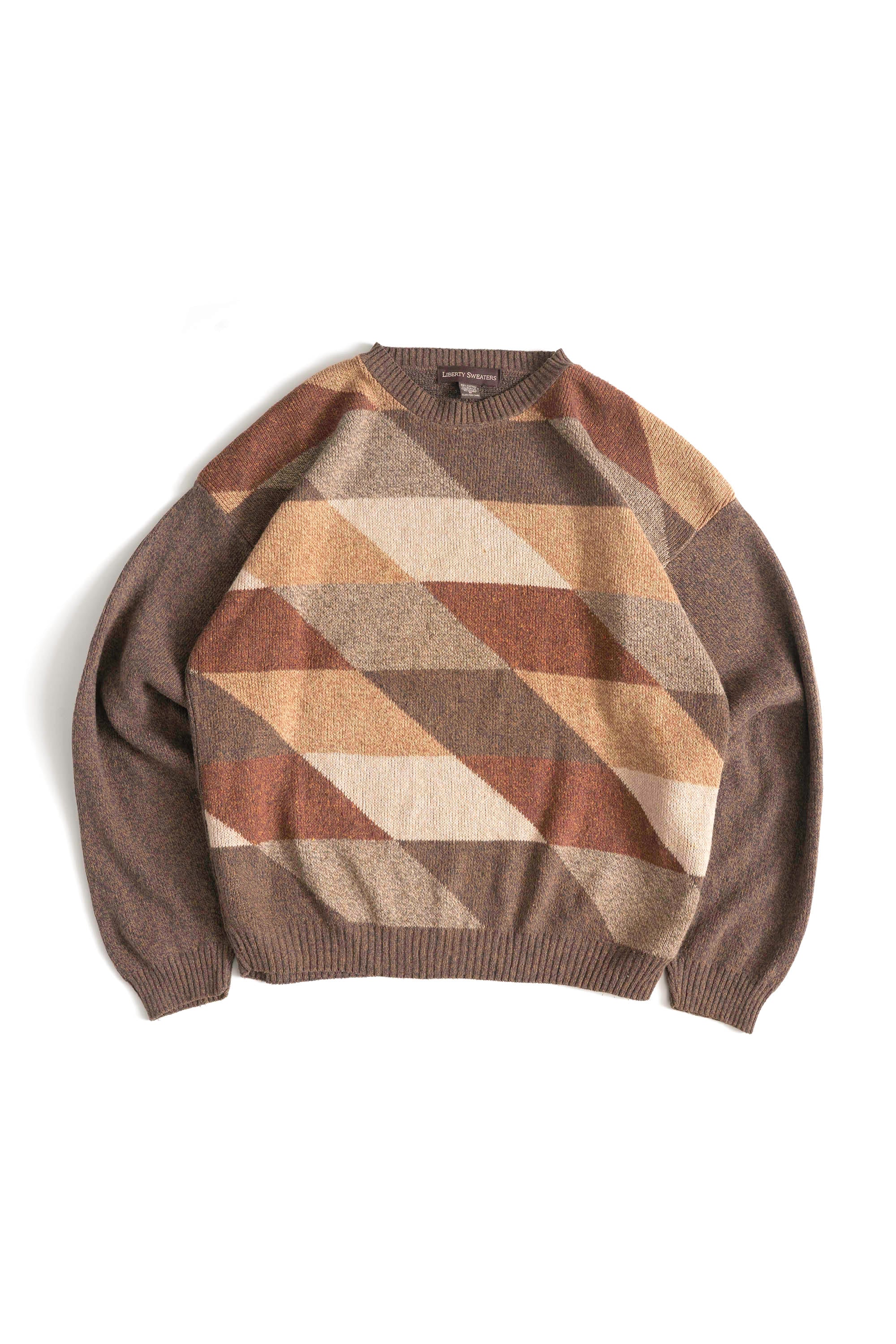 90S MADE IN USA LIBERTY SWEATERS COTTON SWEATER