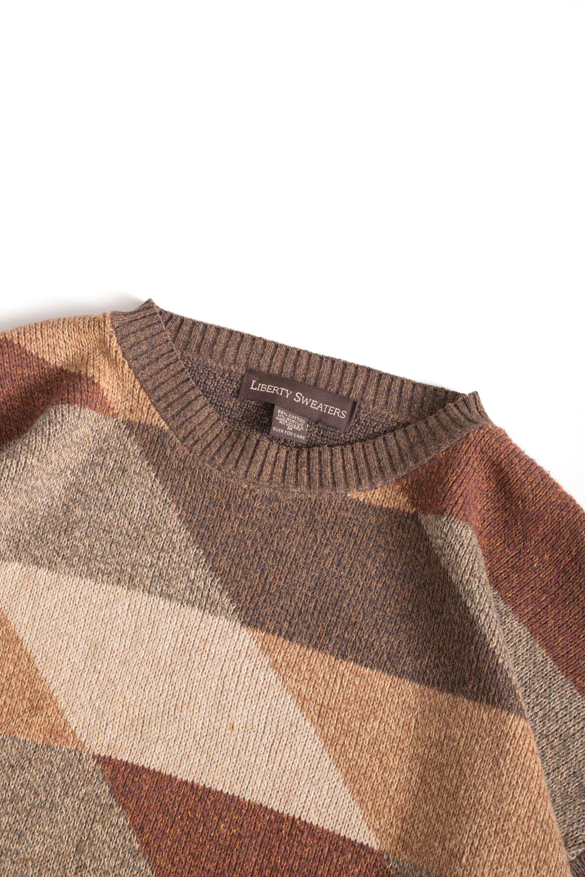 90S MADE IN USA LIBERTY SWEATERS COTTON SWEATER