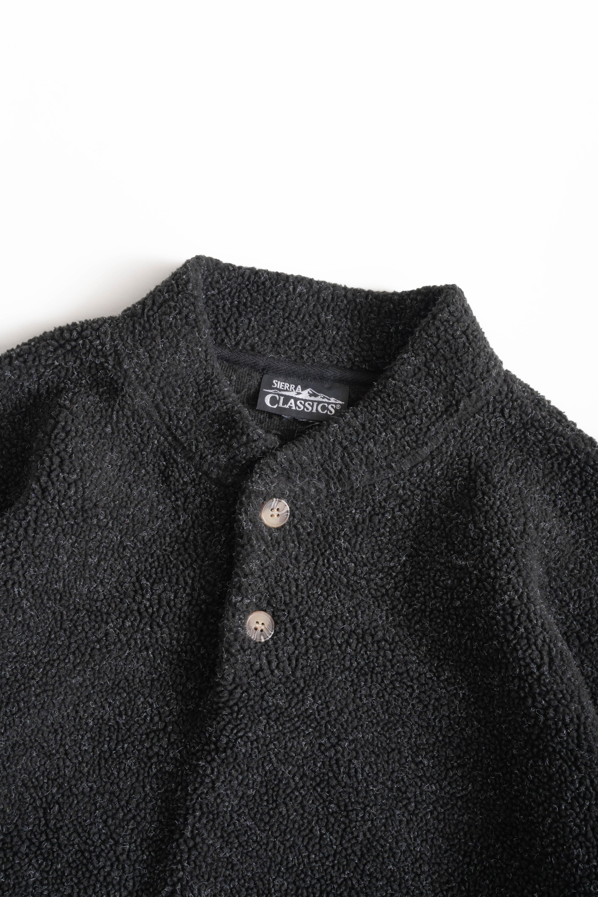 90S SIERRA CLASSICS FLEECE HENRY NECK PULLOVER