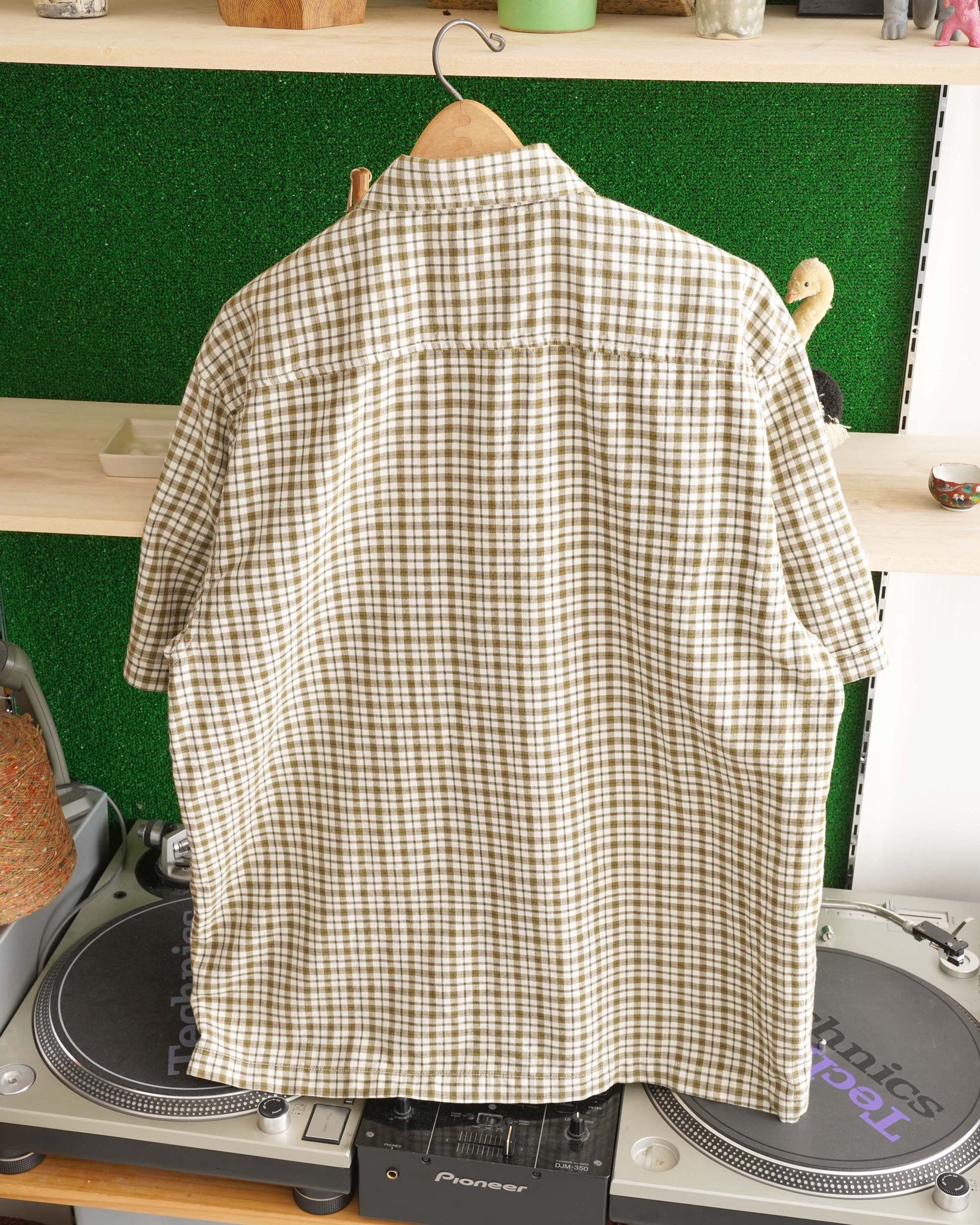 90~00S UNION BAY CHECKED SHIRT