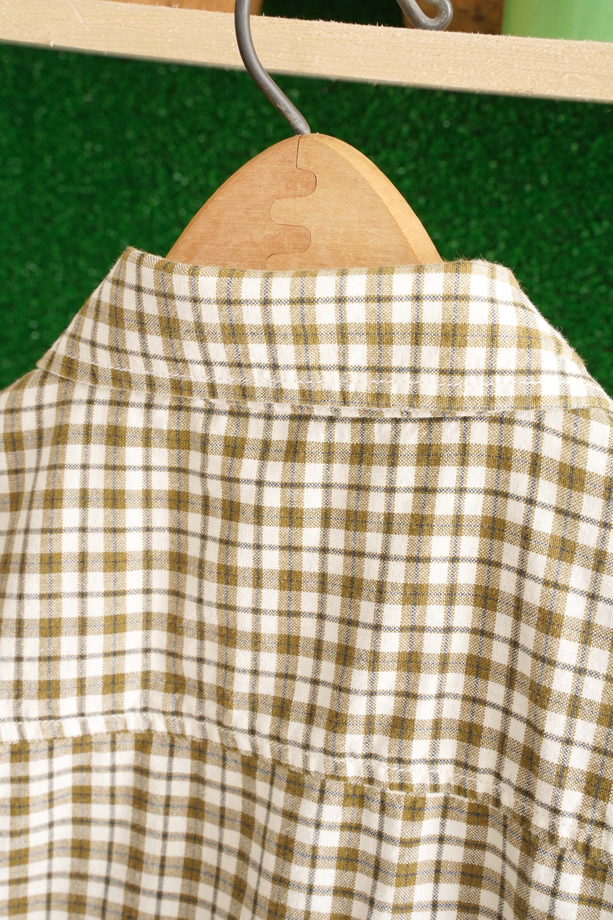 90~00S UNION BAY CHECKED SHIRT