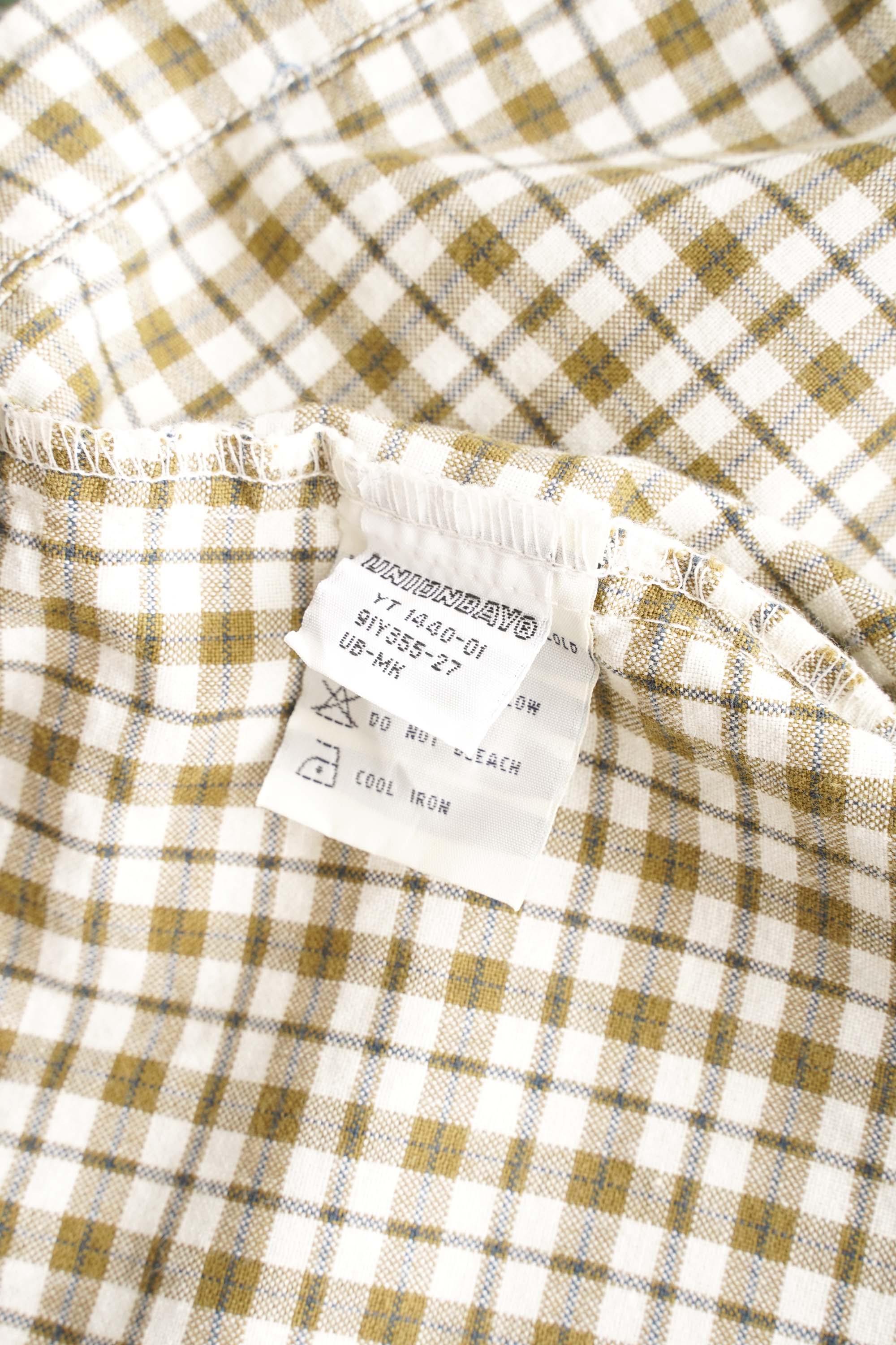 90~00S UNION BAY CHECKED SHIRT