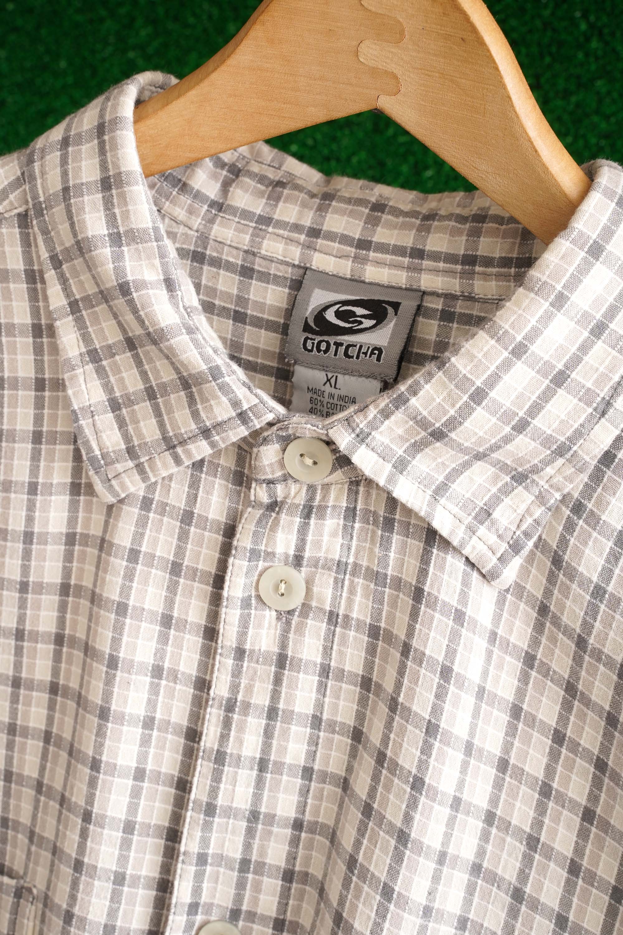 90S GOTCHA CHECKED SHIRT