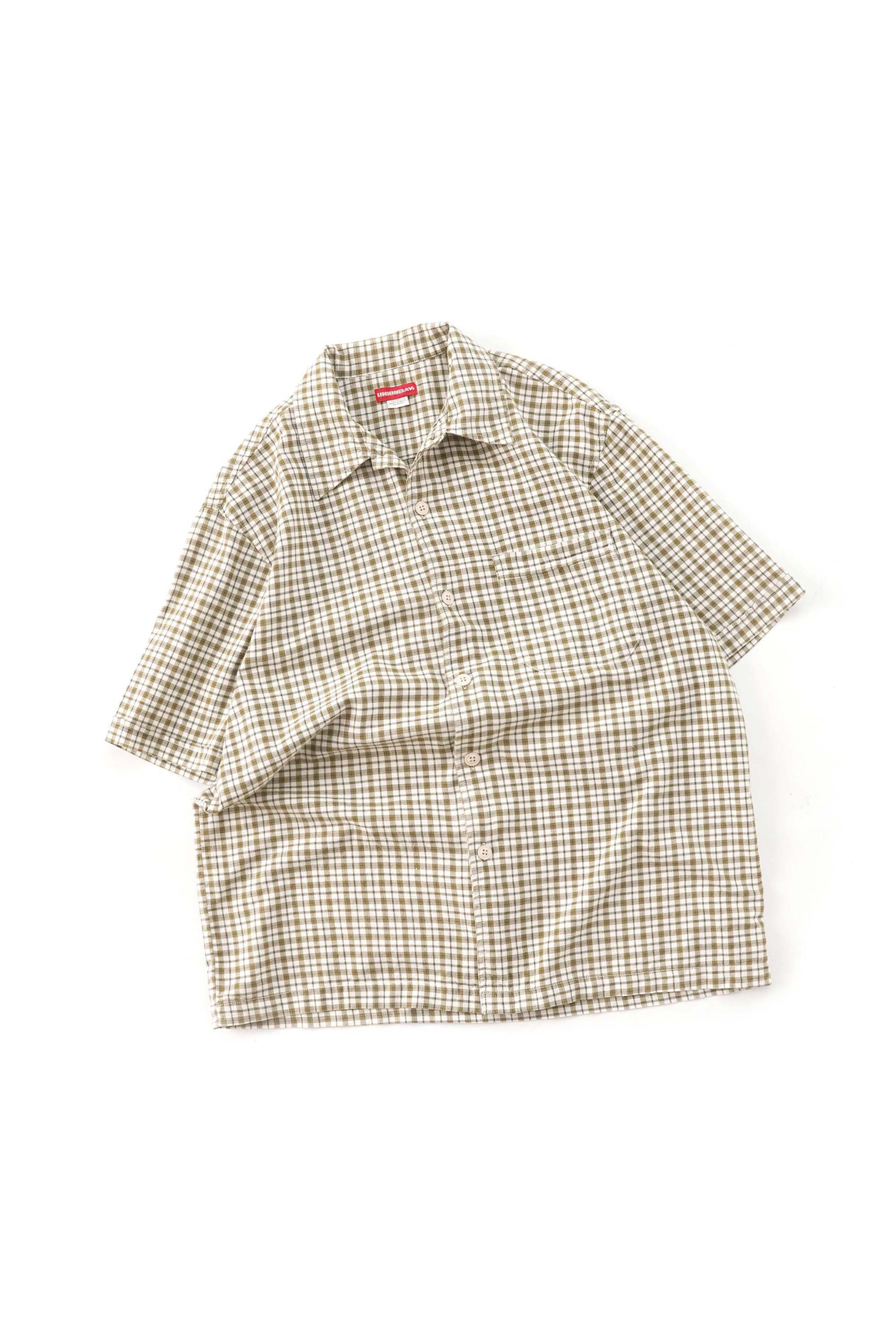 90~00S UNION BAY CHECKED SHIRT