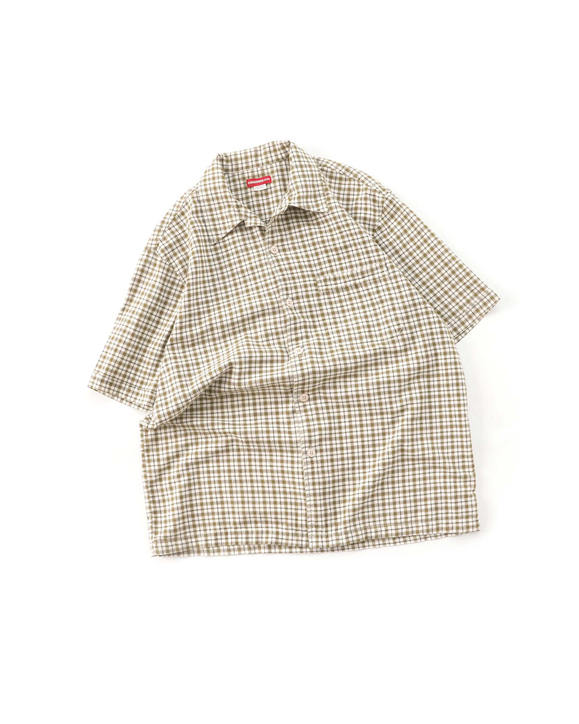 90~00S UNION BAY CHECKED SHIRT