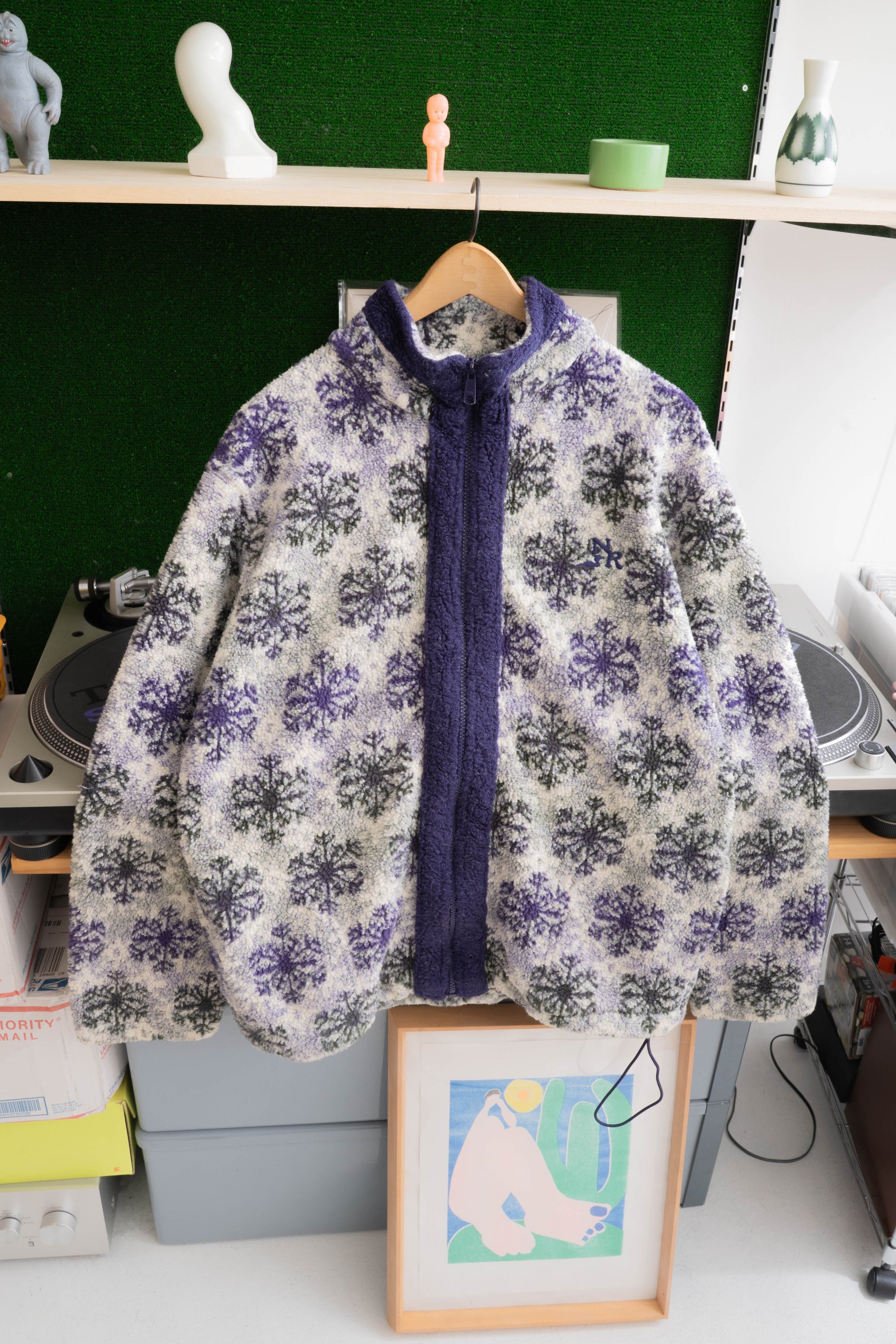 90S NORTHERN REFLECTIONS FLEECE JACKET