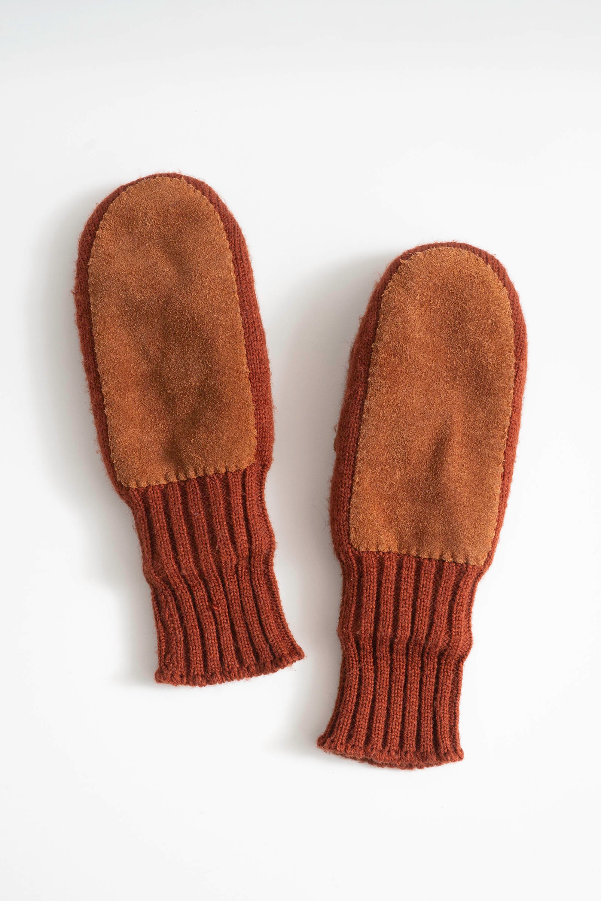 80S SUEDE LEATHER PATCHED GLOVE