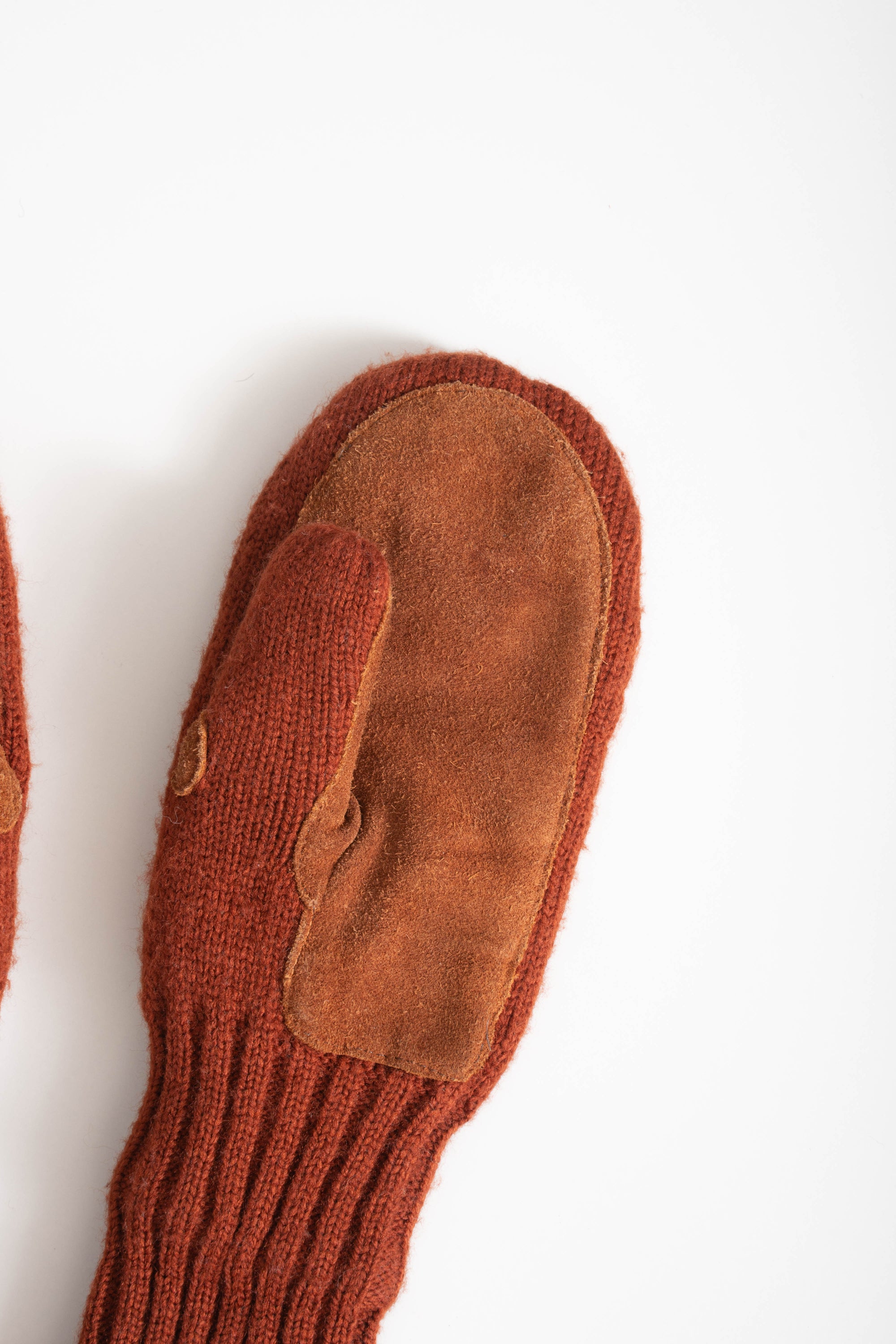 80S SUEDE LEATHER PATCHED GLOVE