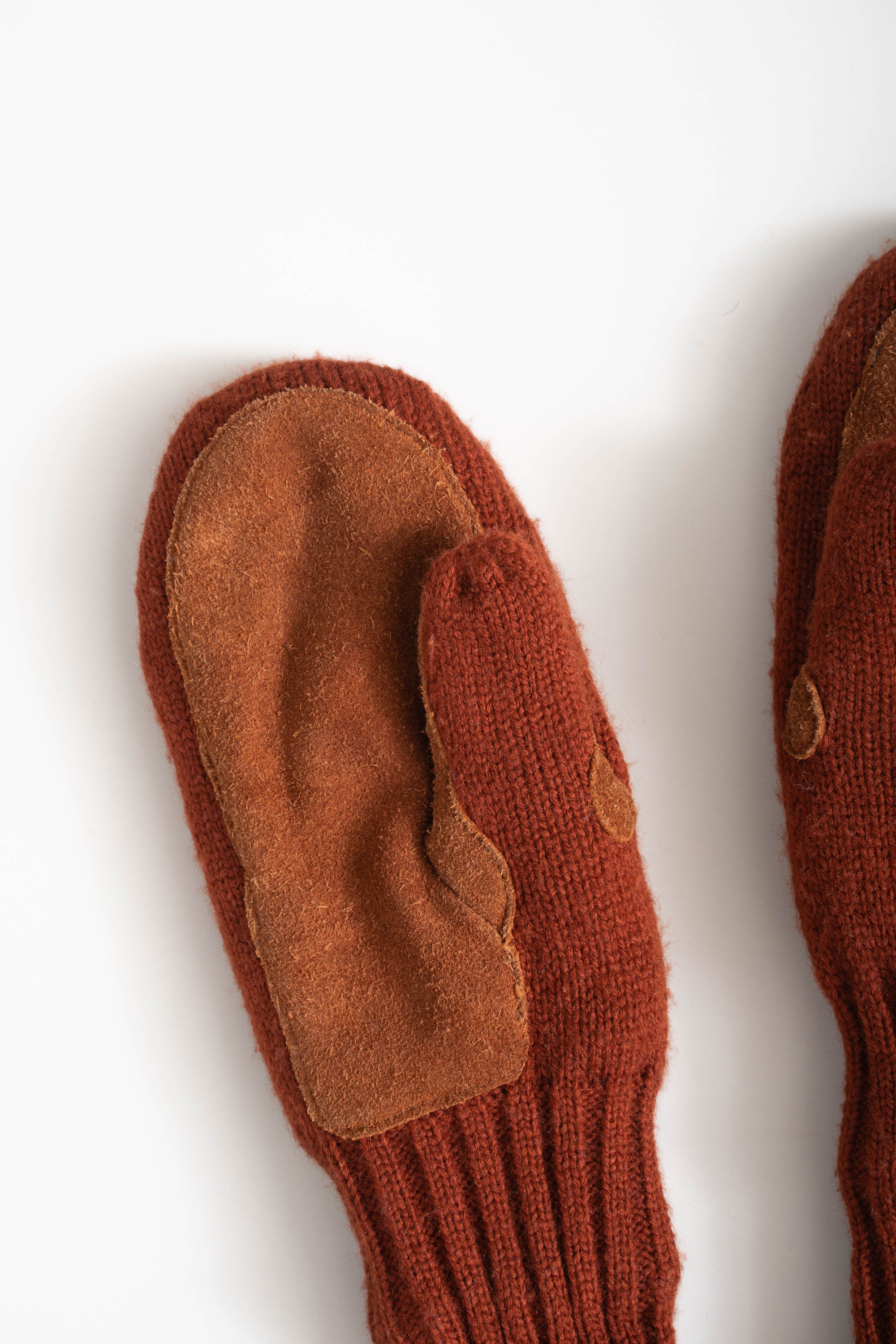 80S SUEDE LEATHER PATCHED GLOVE