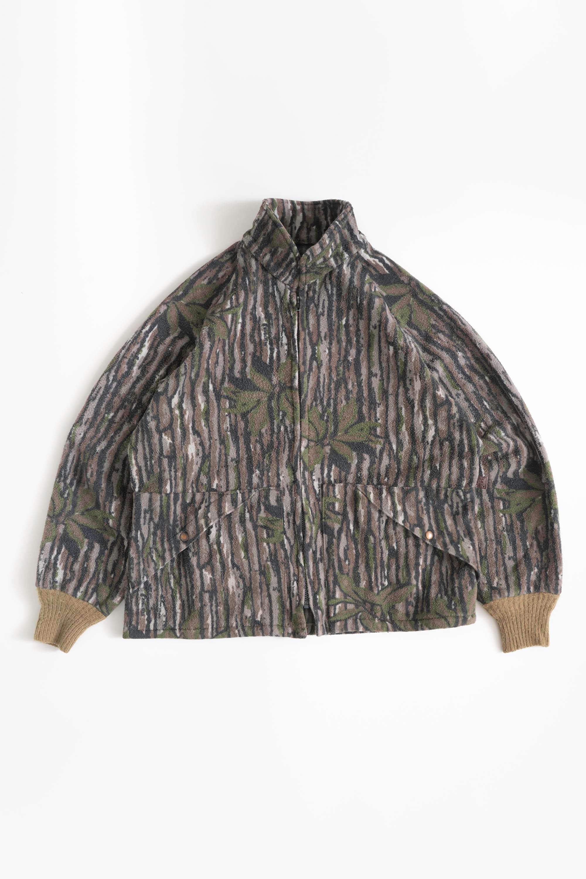 90S MADE IN USA WALLS REAL TREE CAMO FLEECE JACKET