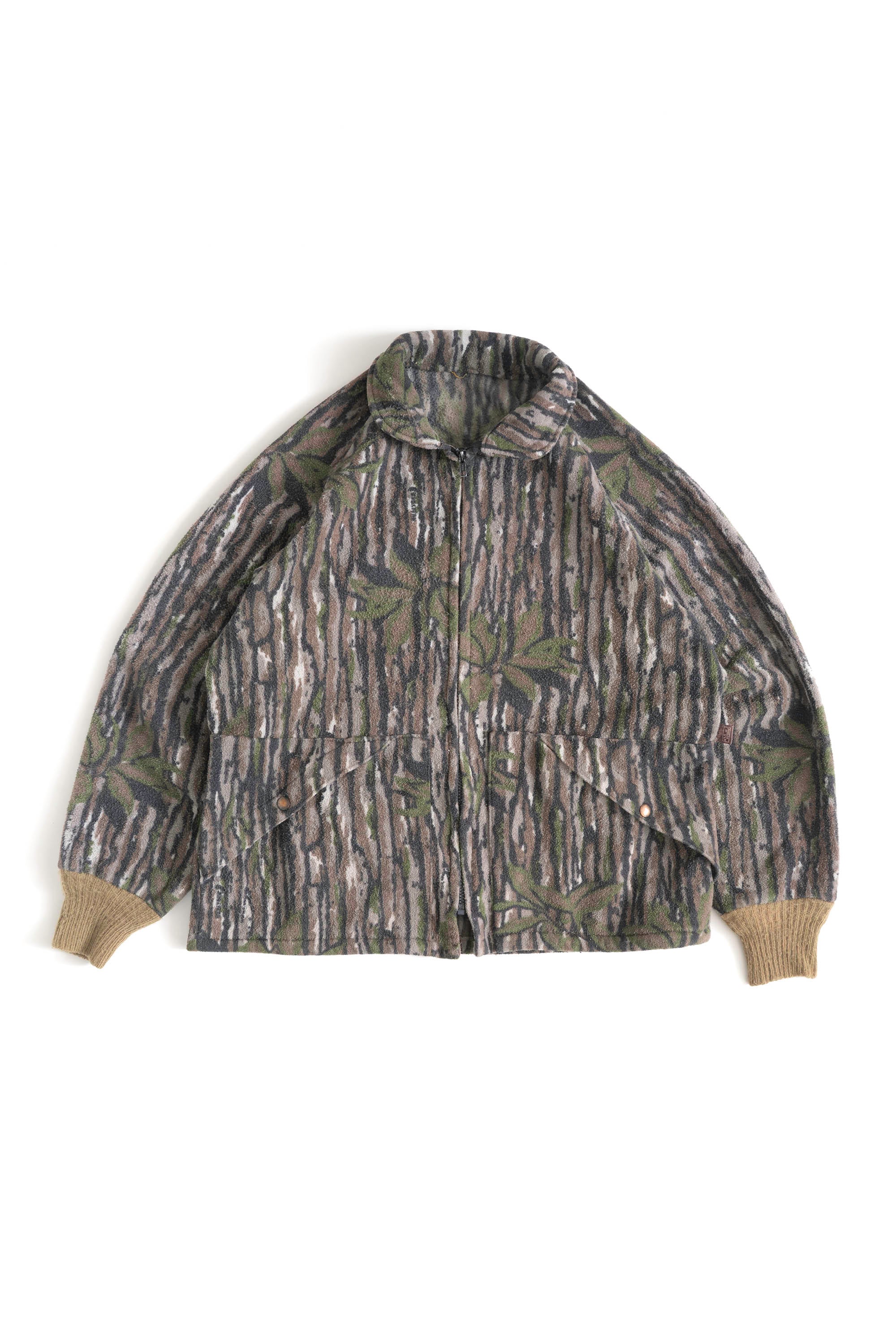 90S MADE IN USA WALLS REAL TREE CAMO FLEECE JACKET