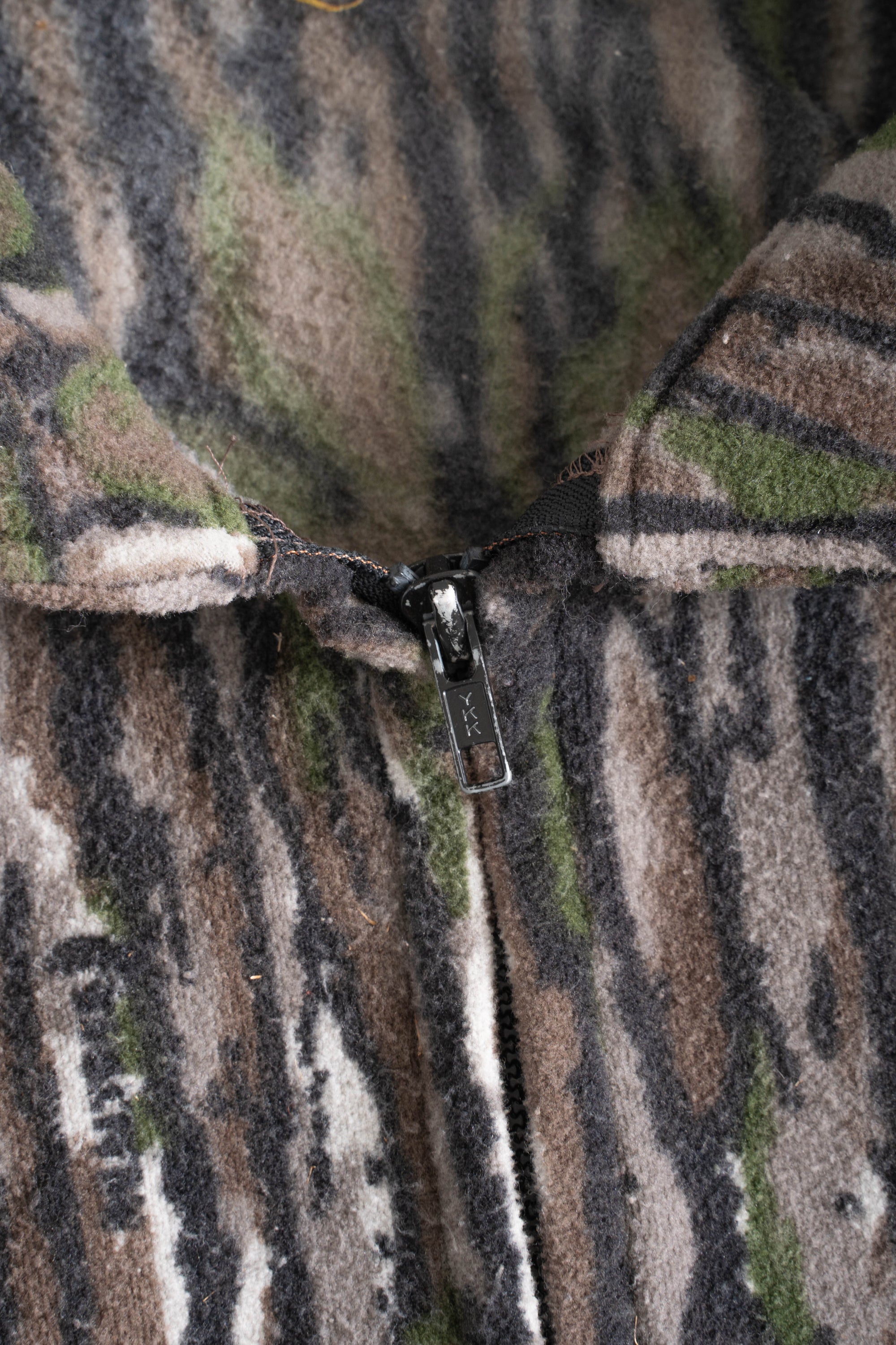 90S MADE IN USA WALLS REAL TREE CAMO FLEECE JACKET